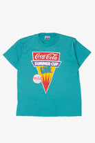 Vintage Coca Cola Summer Cup Game T-Shirt (1990s)