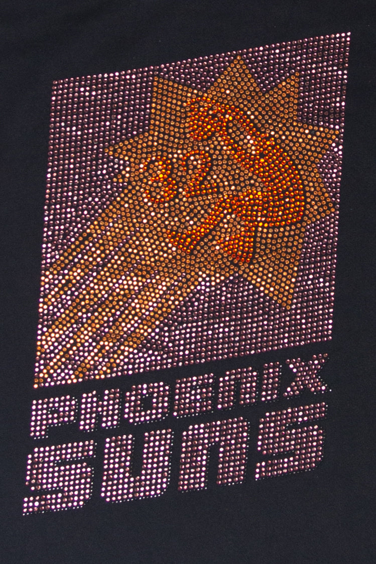 Recycled Phoenix Suns Rhinestones T-Shirt (2010s)
