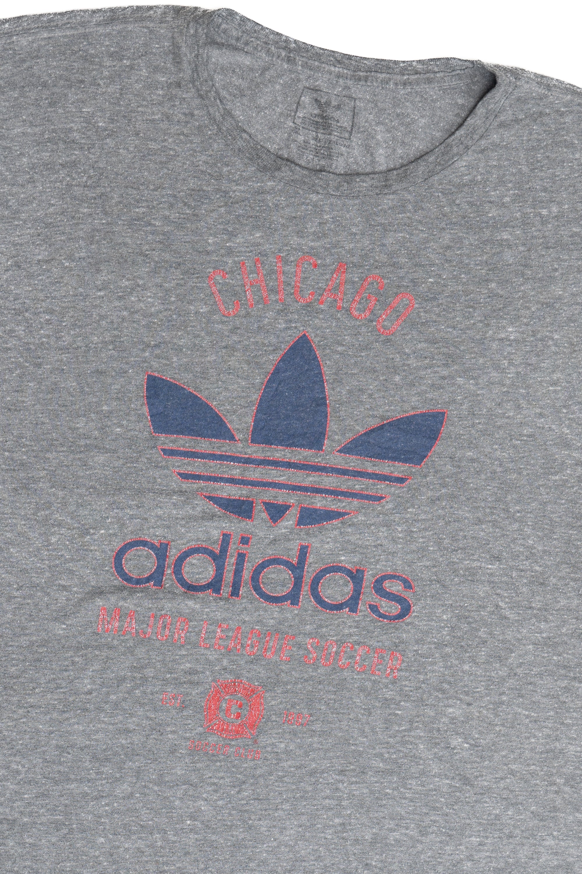 Adidas Chicago Major League Soccer Faded Graphic T-Shirt