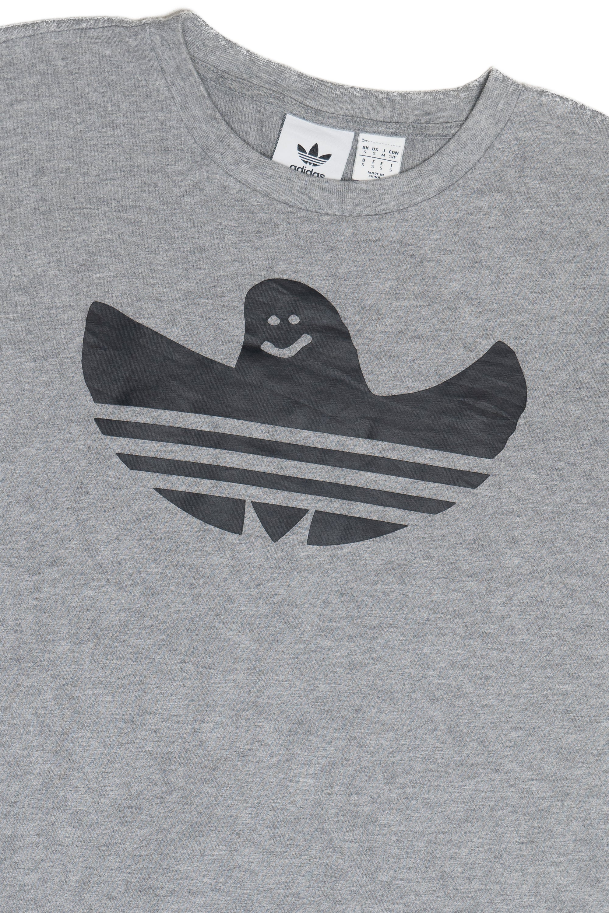 Adidas Gonz Shmoofoil Mark Gonzales Ghost Skateboarding T-Shirt (2010s)