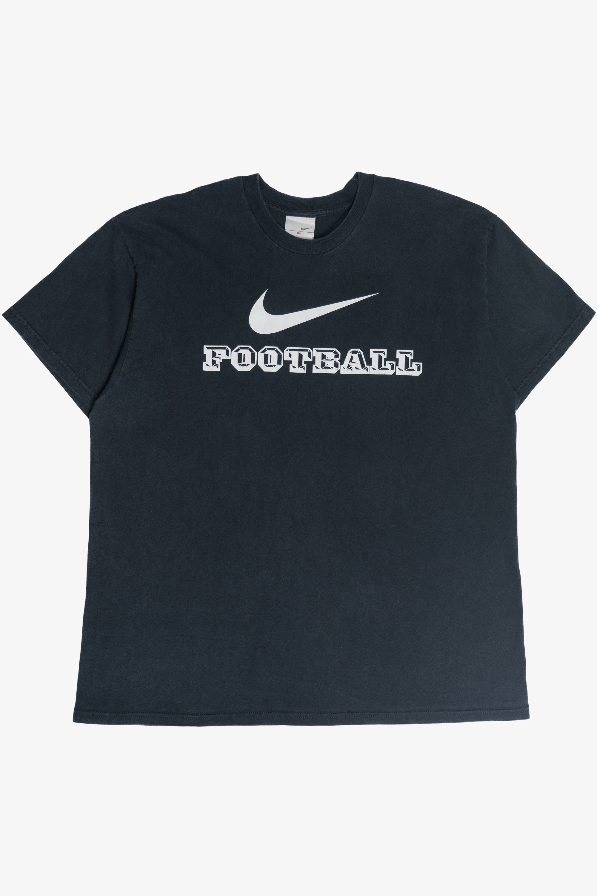 Vintage Nike Swoosh Logo "Football" T-Shirt (2000s)