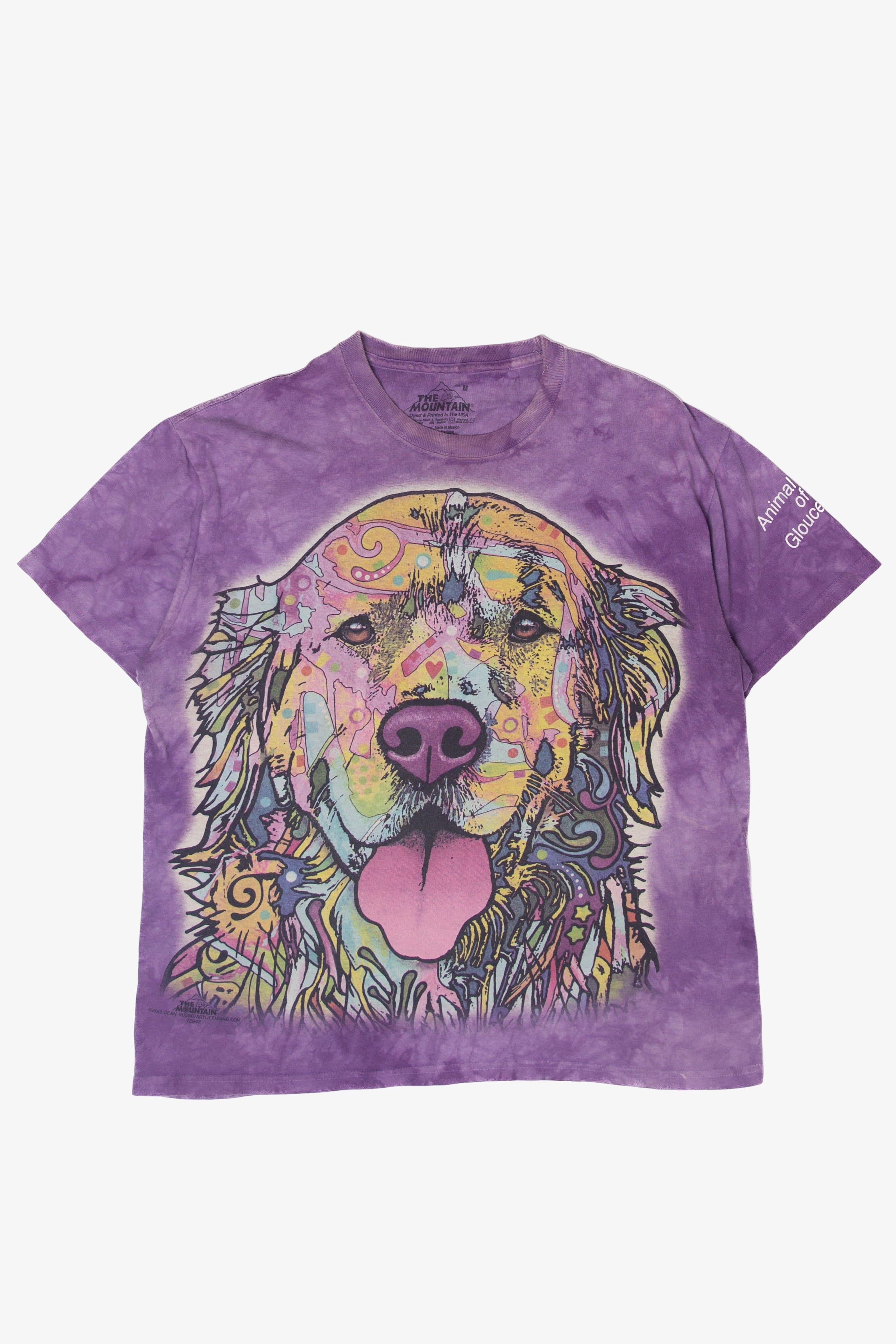 Recycled Dog Tie Dye T-Shirt (2010s)