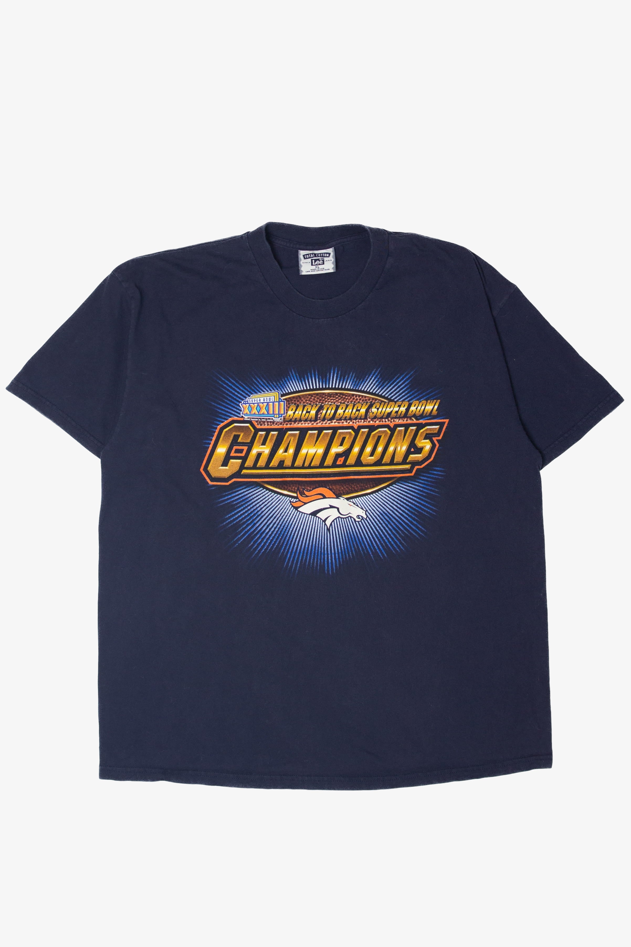Vintage Denver Broncos Superbowl Champions T-Shirt (1990s)