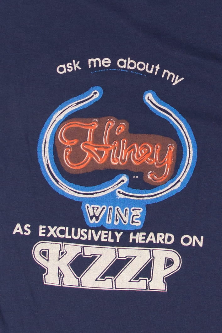 Vintage Hiney Winery T-Shirt (1980s)
