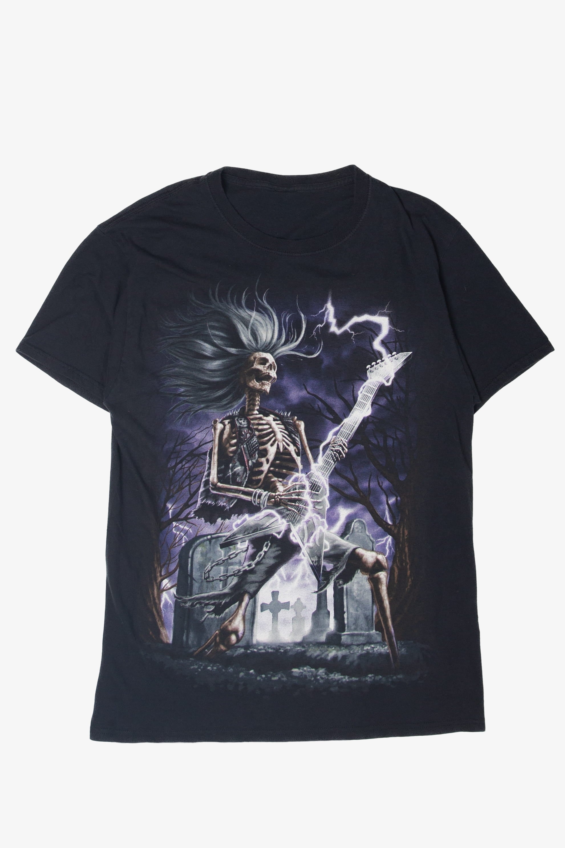 Undead Skeleton Rockstar T-Shirt