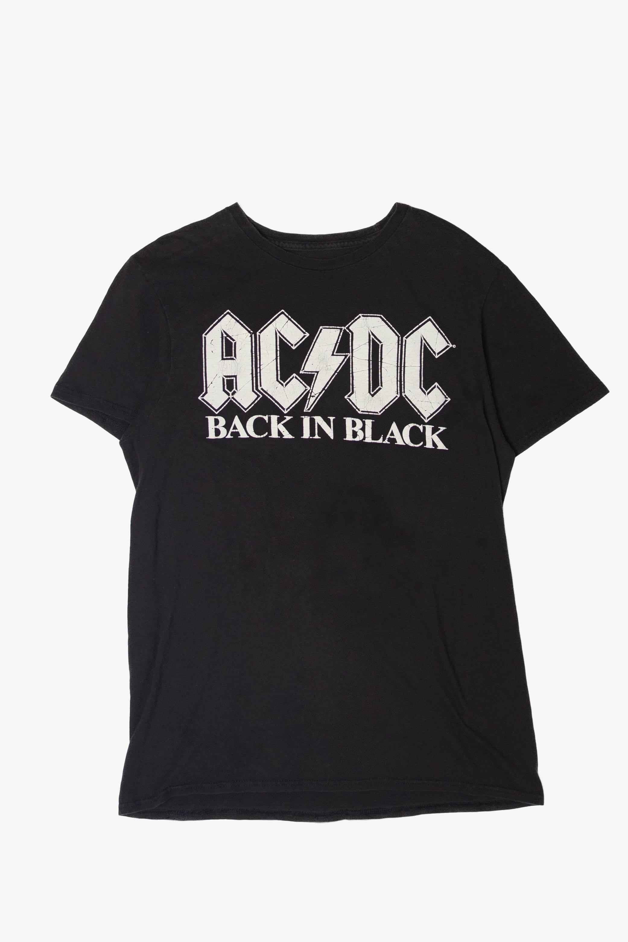 Recycled ACDC Back In Black T-Shirt (2020s)