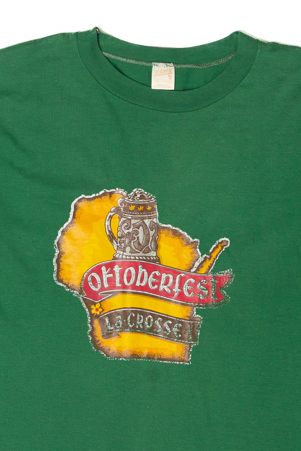 Vintage Oktoberfest La Crosse Wisconsin T-Shirt (1980s)