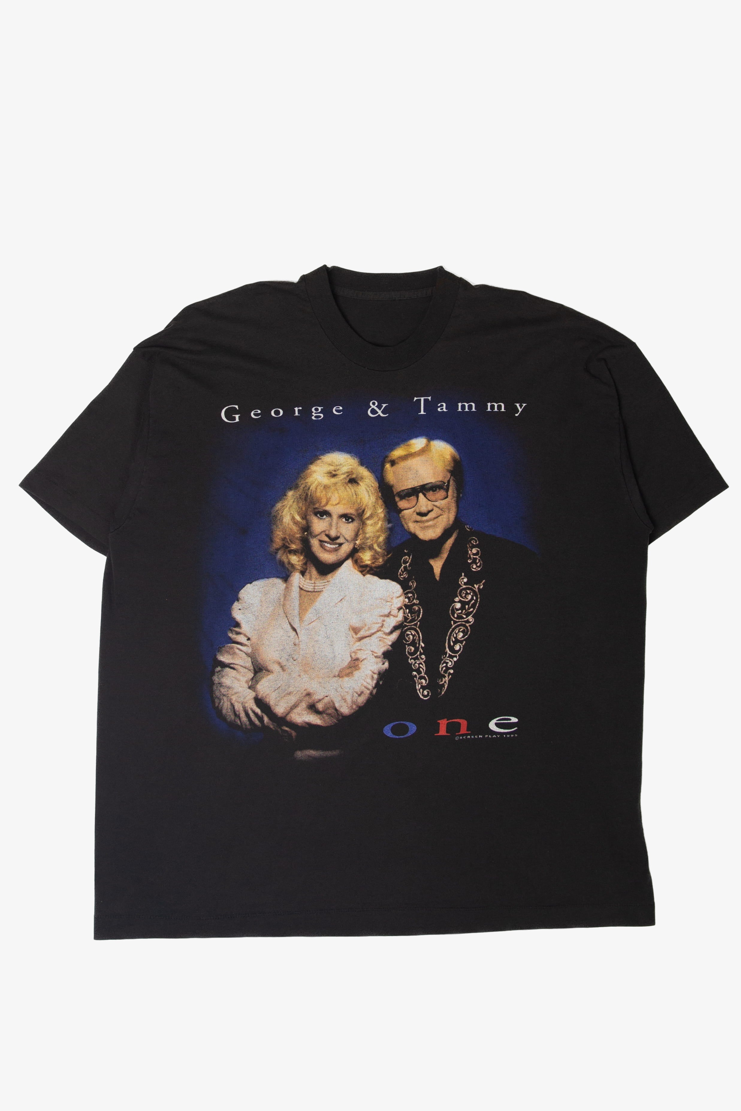 Vintage George & Tammy One Tour T-Shirt (1990s)