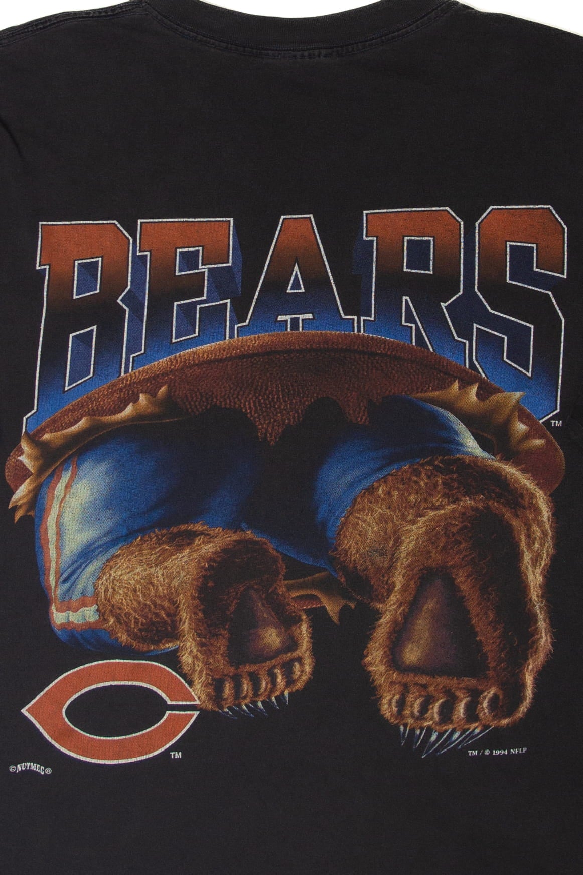 Vintage Chicago Bears Back/Front T-Shirt (1990s)