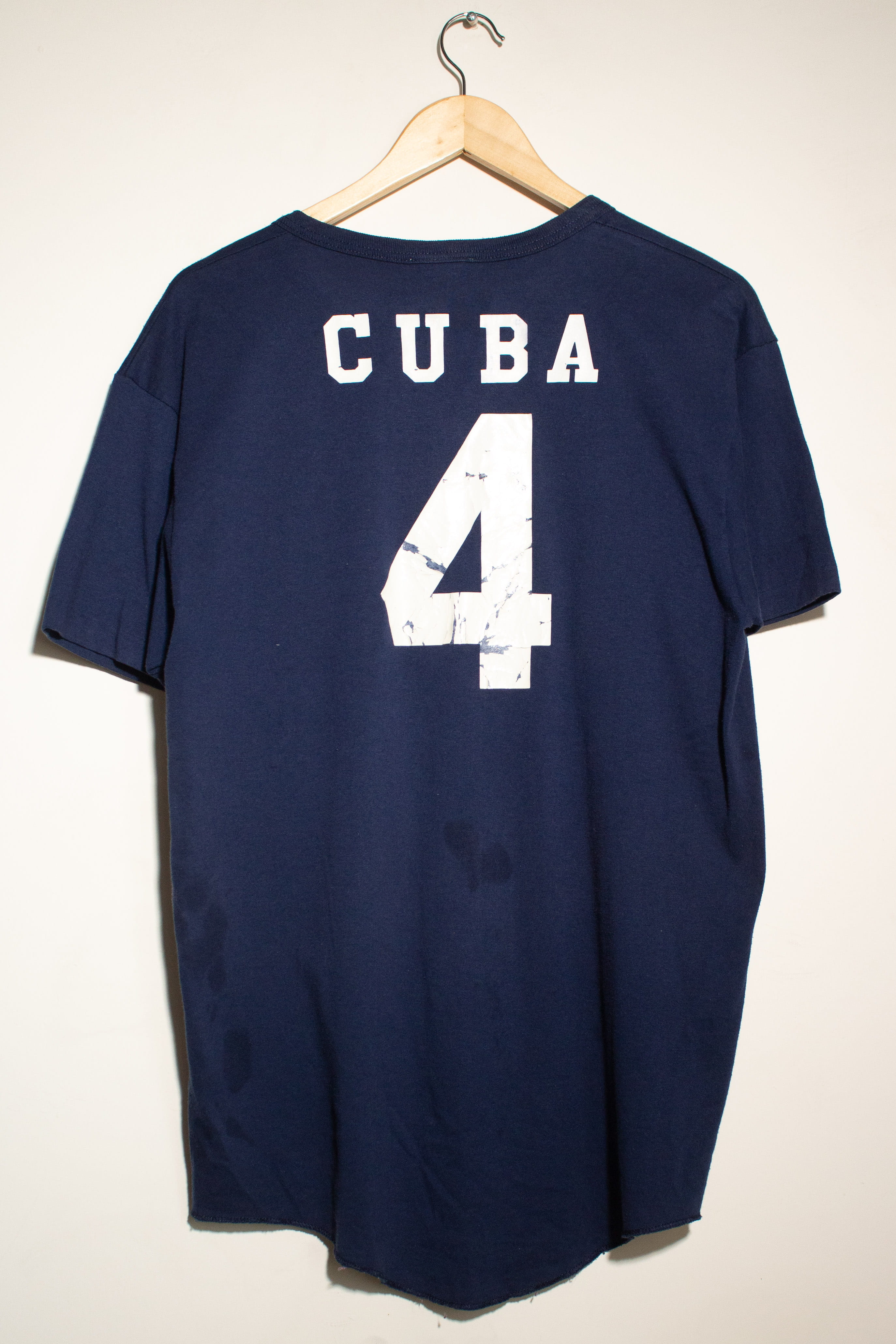 Vintage Atlanta Braves Cuba #4 T-Shirt (1990s)