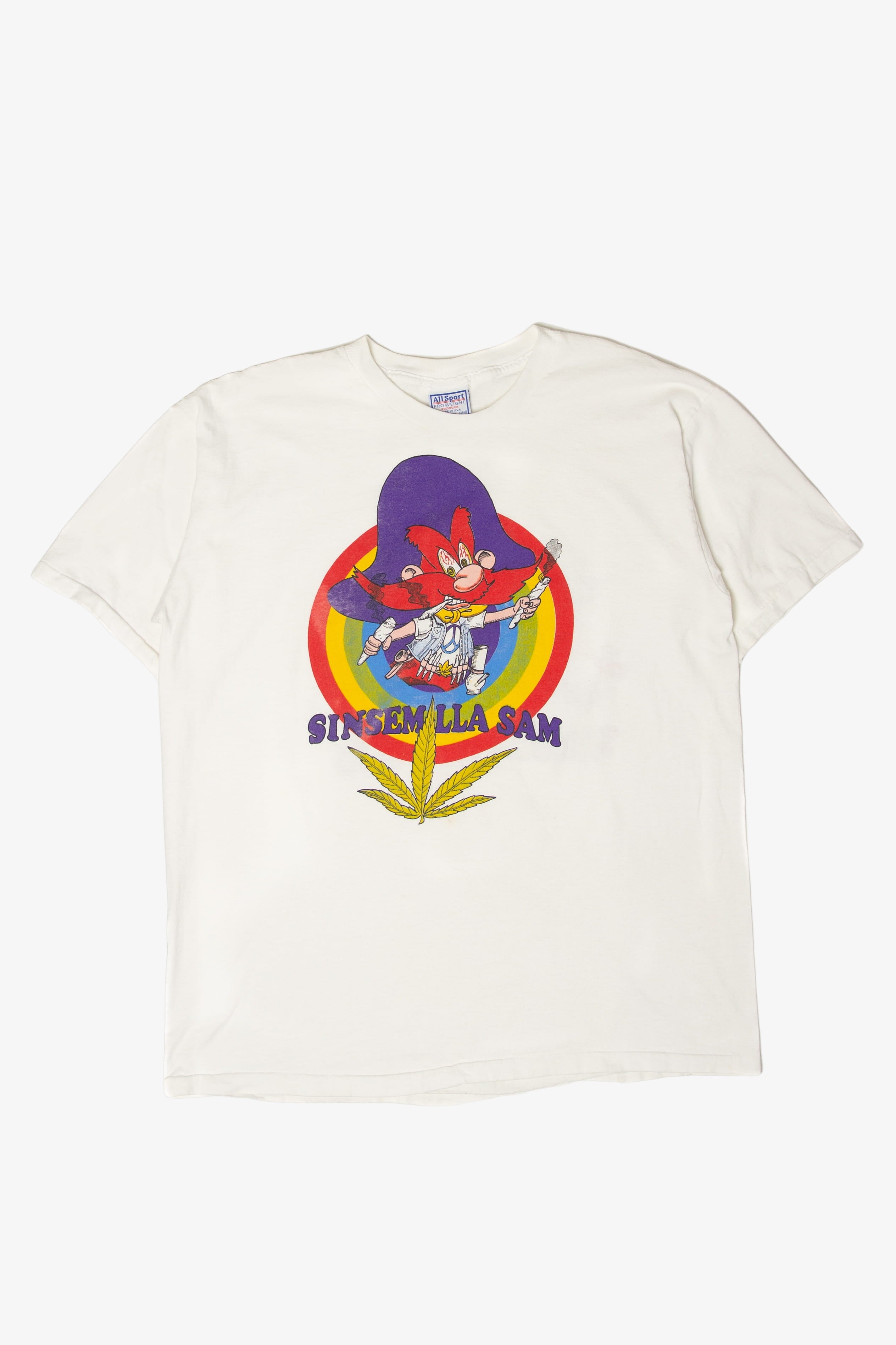 Vintage Sinsemilla Sam Shroomy Tunes T-Shirt (1990s)