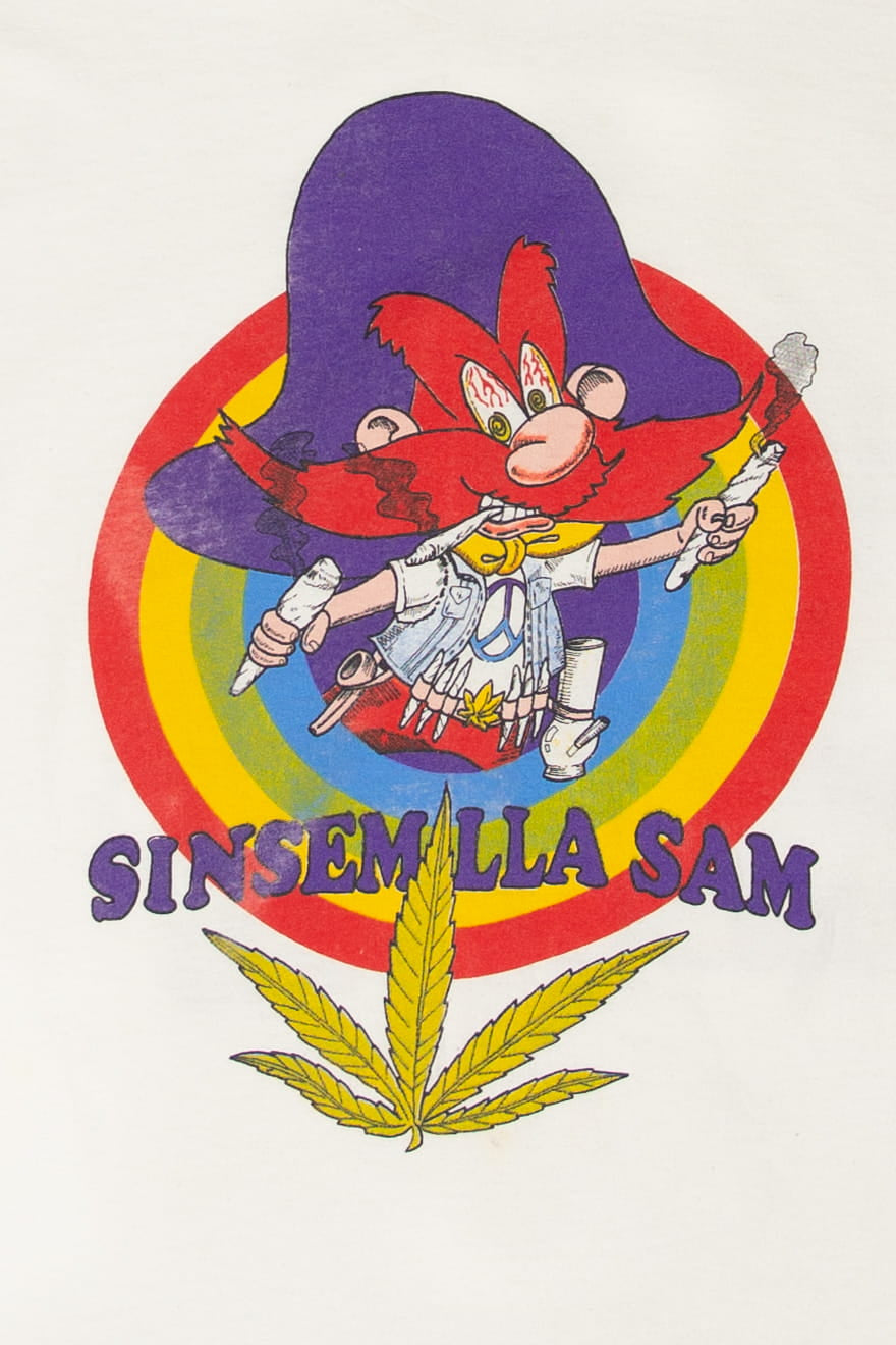 Vintage Sinsemilla Sam Shroomy Tunes T-Shirt (1990s)