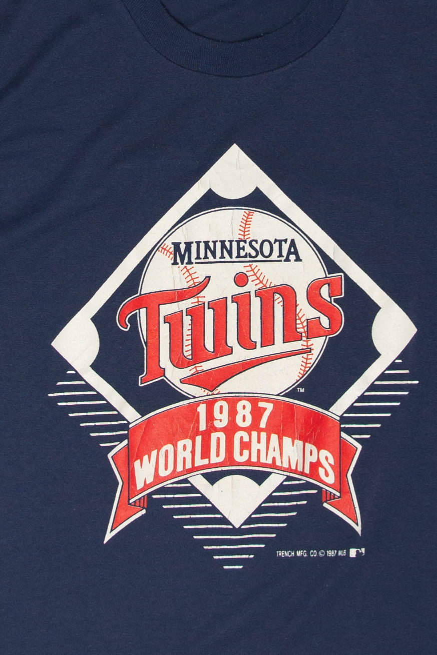 Vintage Minnesota Twins World Champs T-Shirt (1980s)