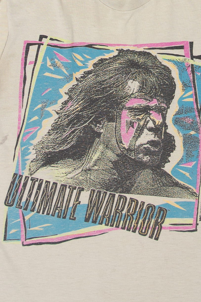 Vintage Ultimate Warrior WWE Sleeveless T-Shirt (1990s)