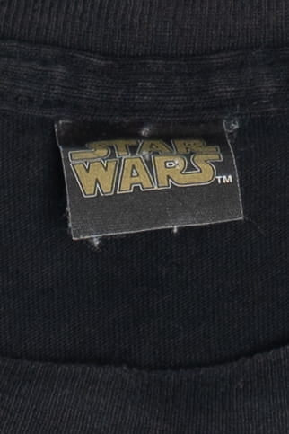 Vintage 1997 Star Wars Boba Fett Wraparound Print T-Shirt (1990s)