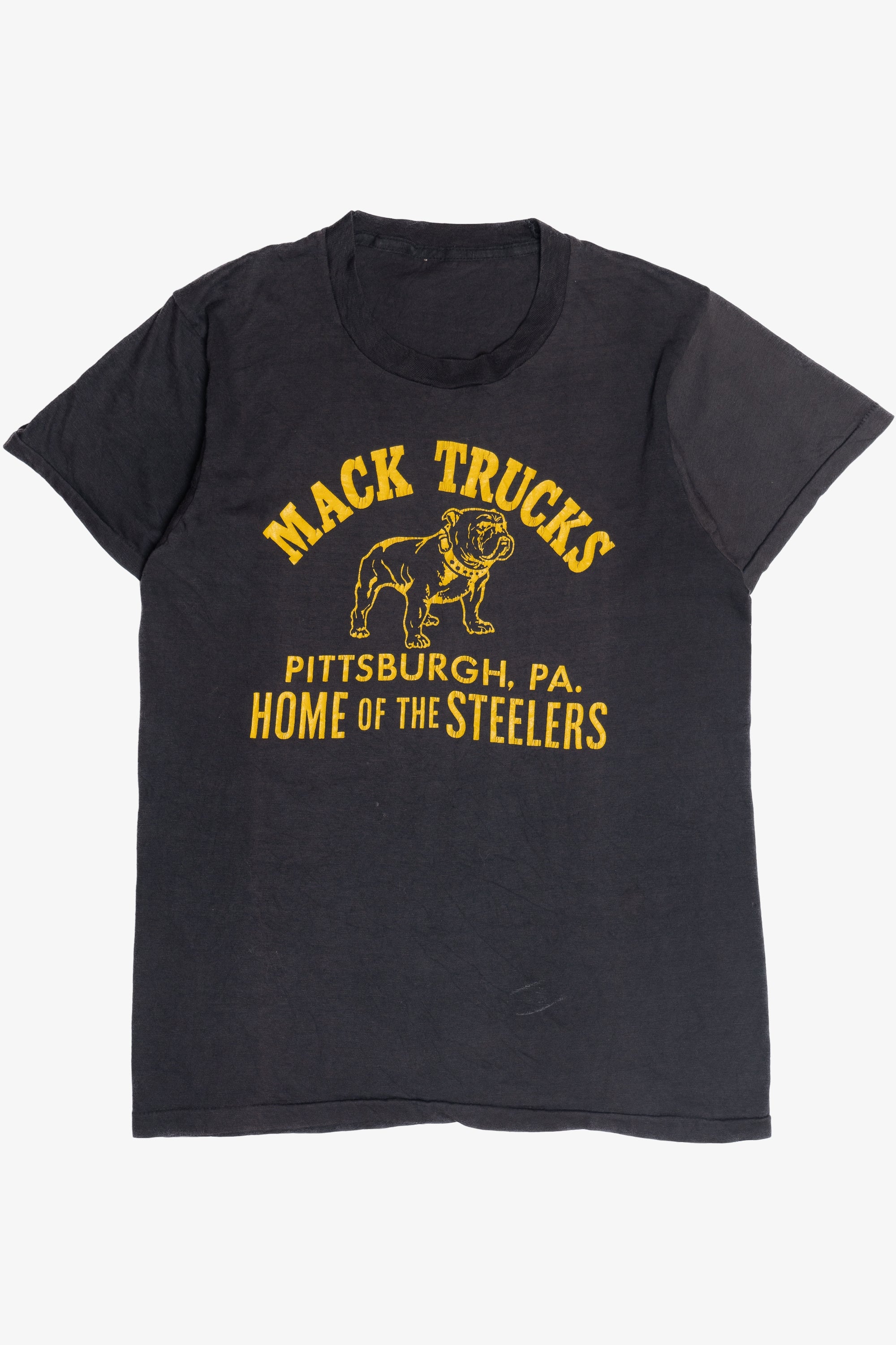 Vintage Mack Trucks Pittsburgh, PA. "Home Of The Steelers" T-Shirt (1980s)