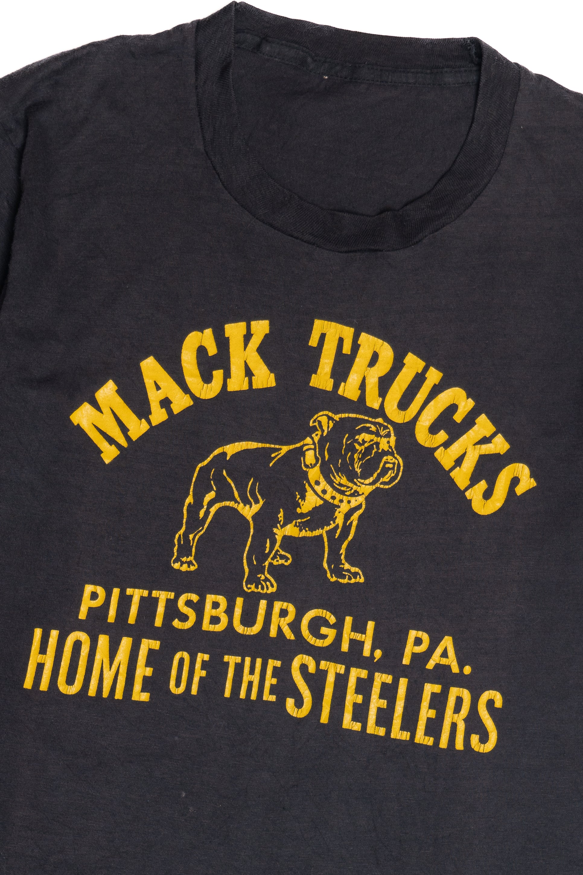Vintage Mack Trucks Pittsburgh, PA. "Home Of The Steelers" T-Shirt (1980s)