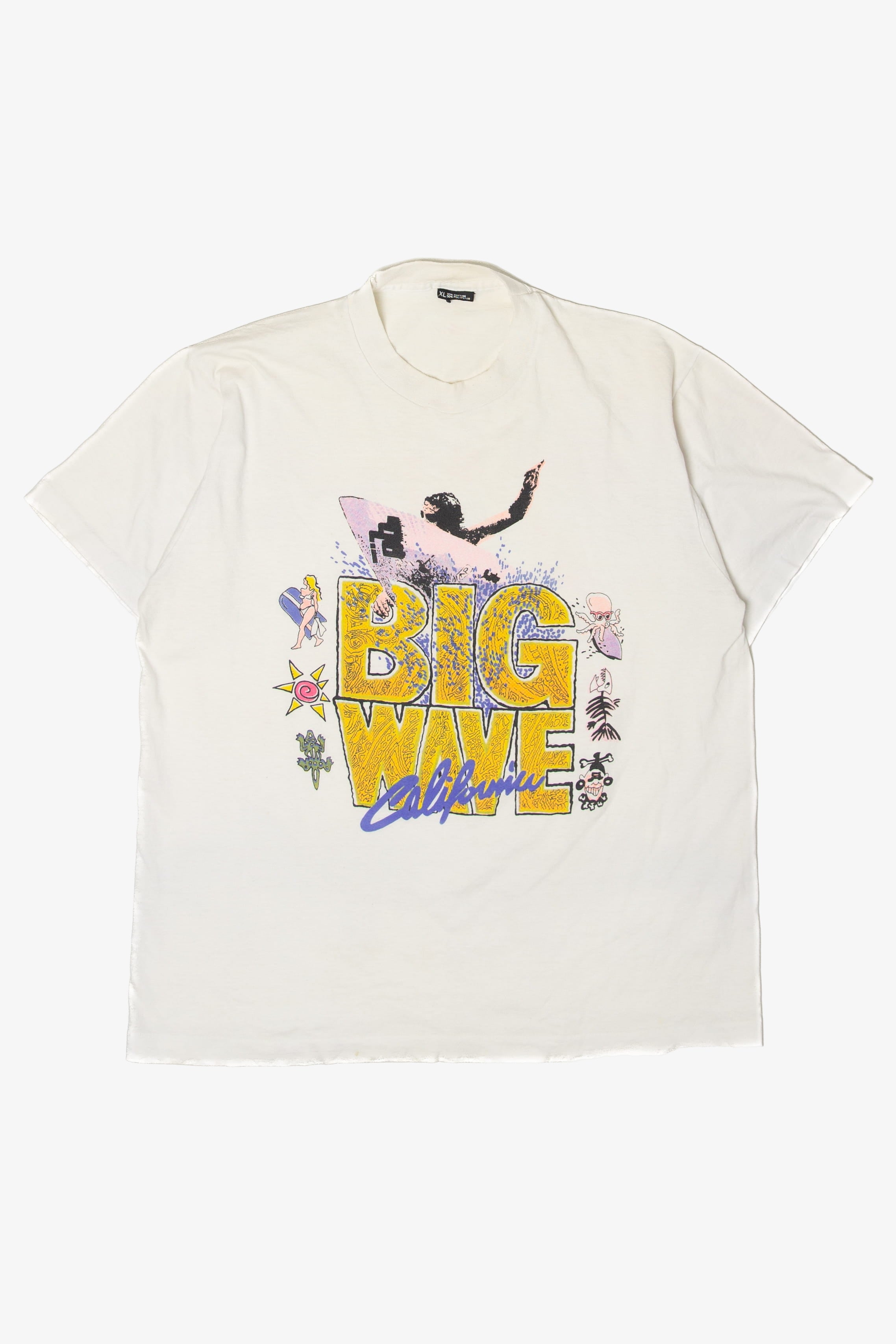 Vintage Big Wave California T-Shirt (1990s)
