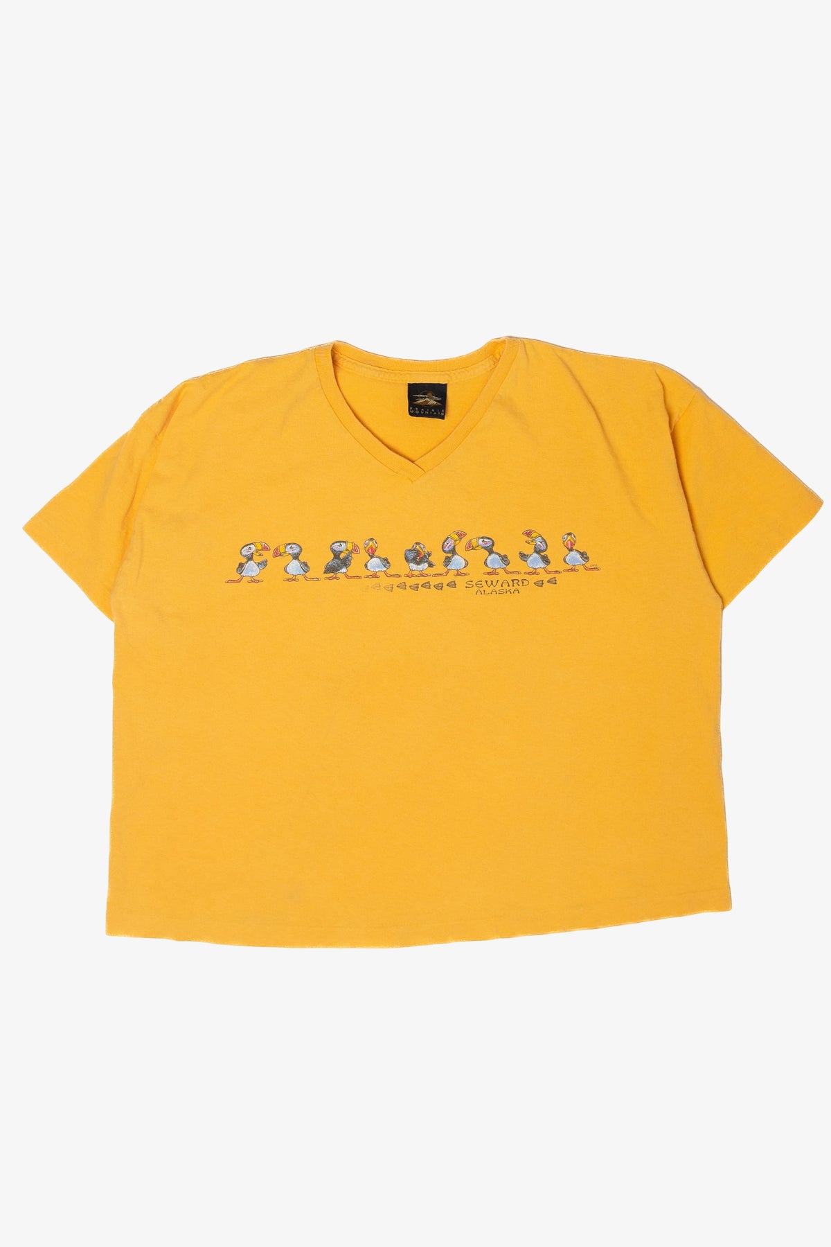 Vintage Seward Alaska Puffins T-Shirt (1990s)