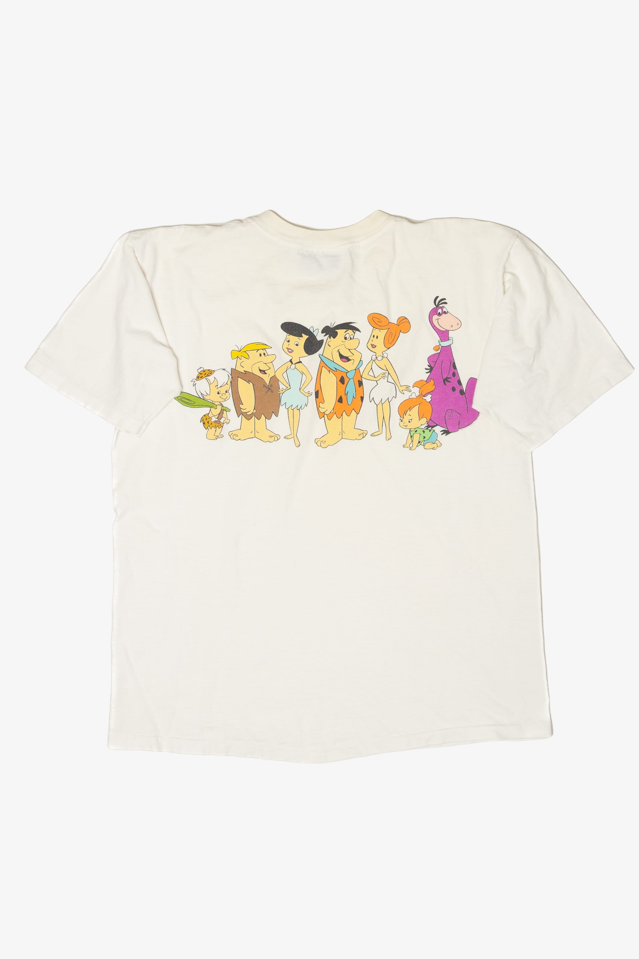 Vintage "Yabba-Dabba-Doo" Flintstones T-Shirt (1990s)