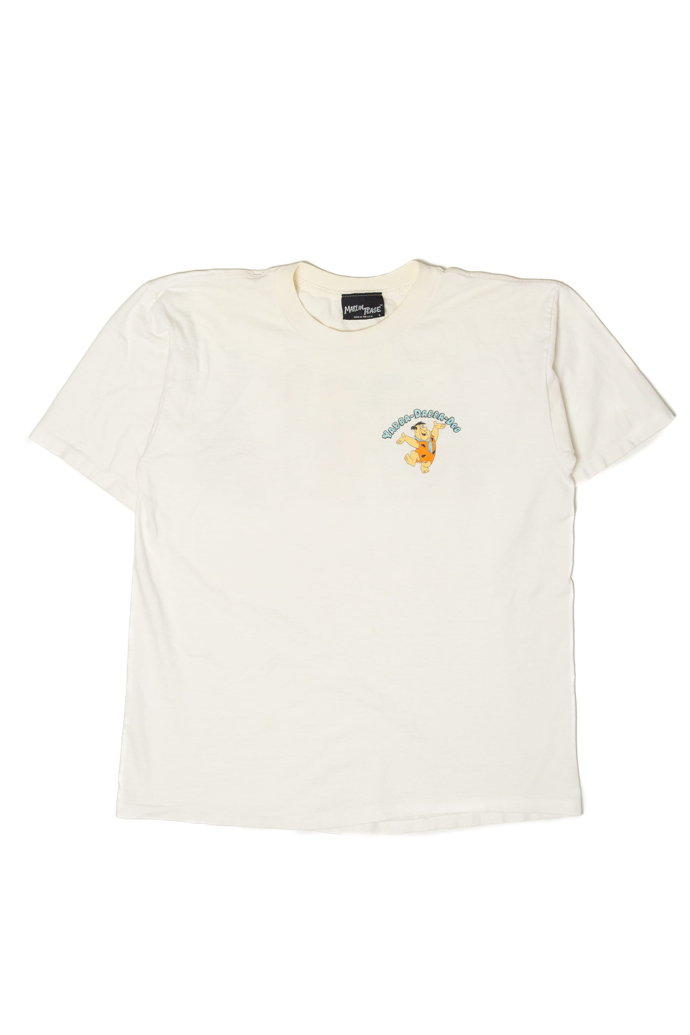 Vintage "Yabba-Dabba-Doo" Flintstones T-Shirt (1990s)