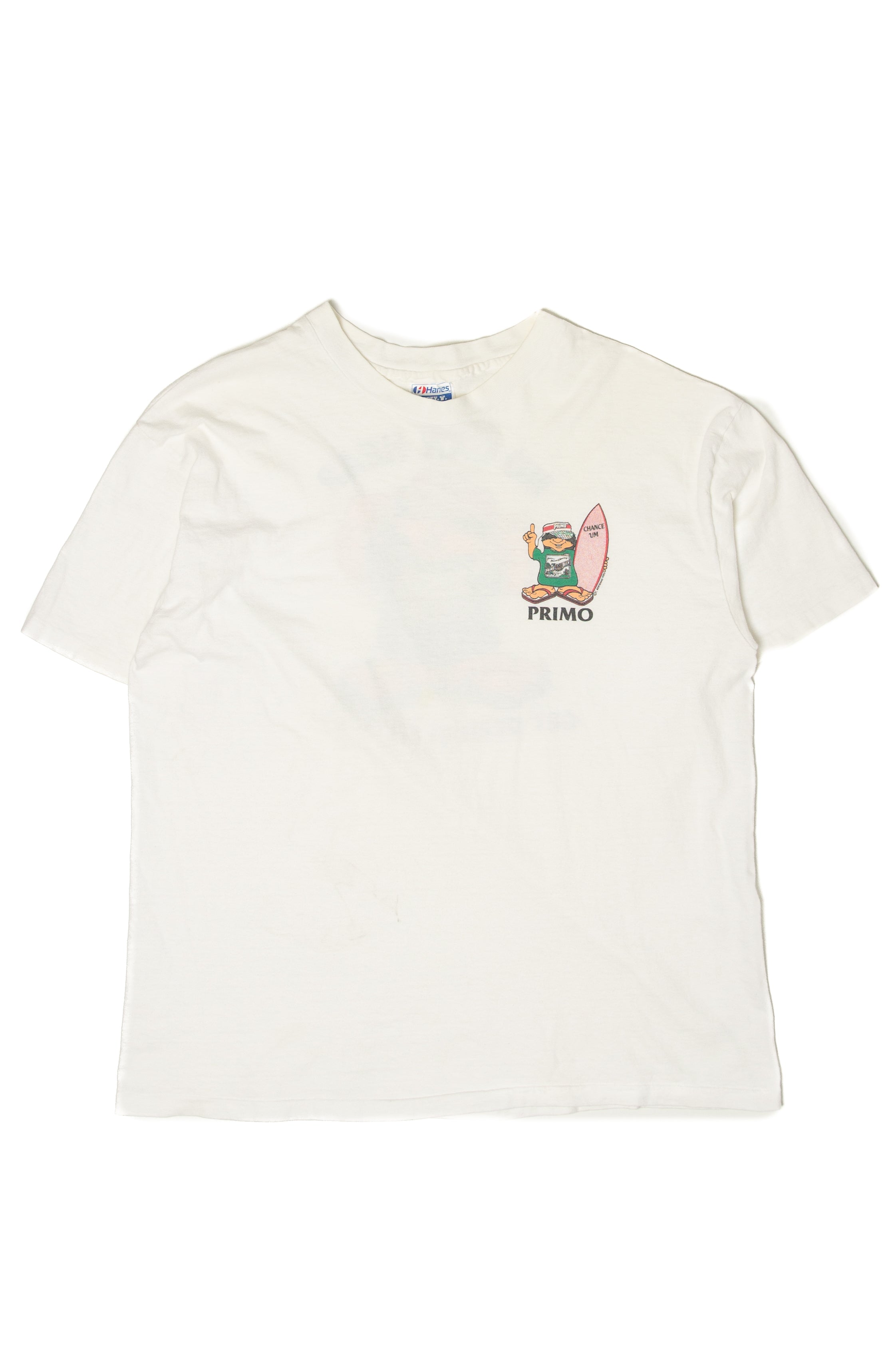 Vintage Primo "No Can Hear Got Beer In My Ear" T-Shirt (1980s)
