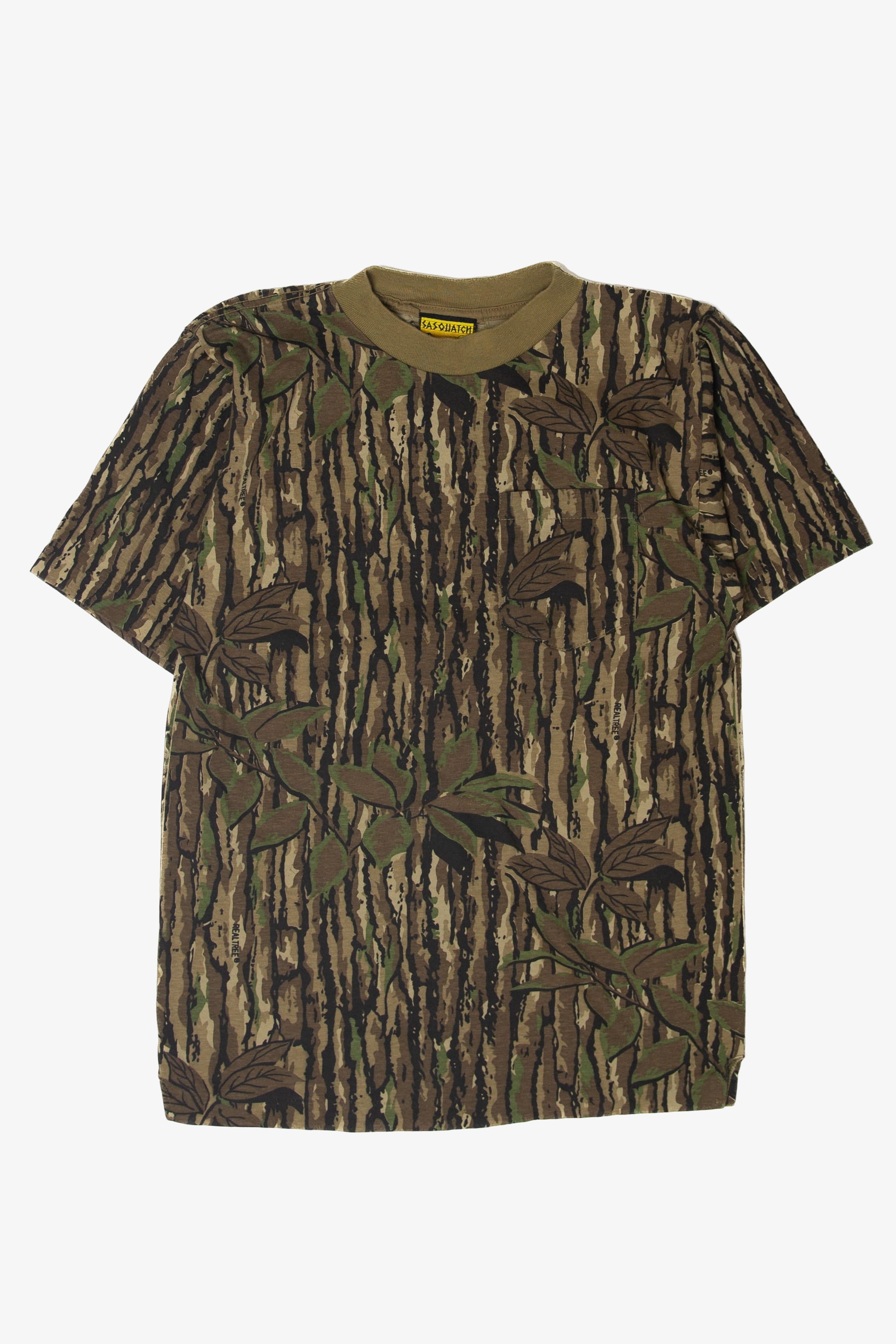 Vintage Camouflage Sasquatch T-Shirt (1990s)