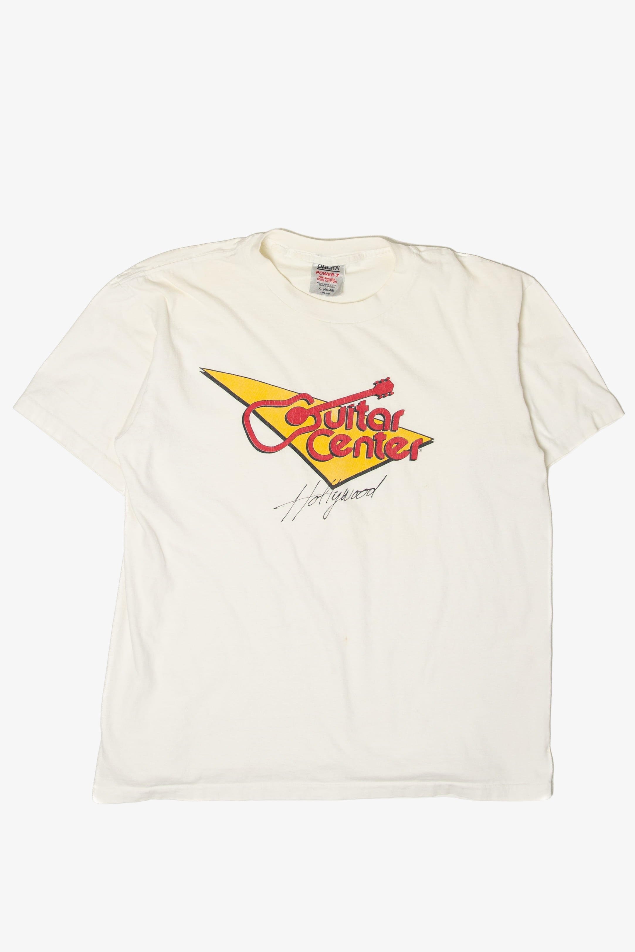 Vintage Guitar Center Hollywood T-Shirt (1990s)