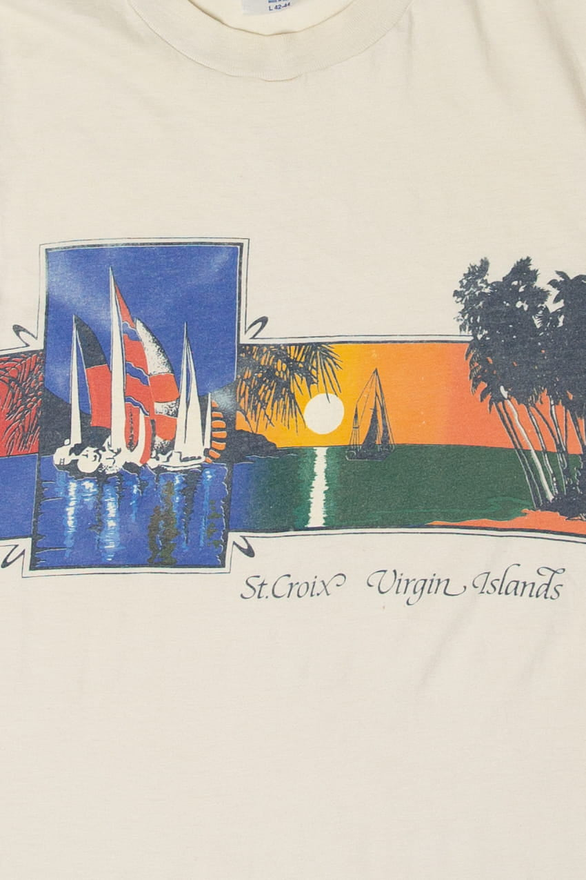 Vintage St. Croix Virgin Islands T-Shirt (1990s)