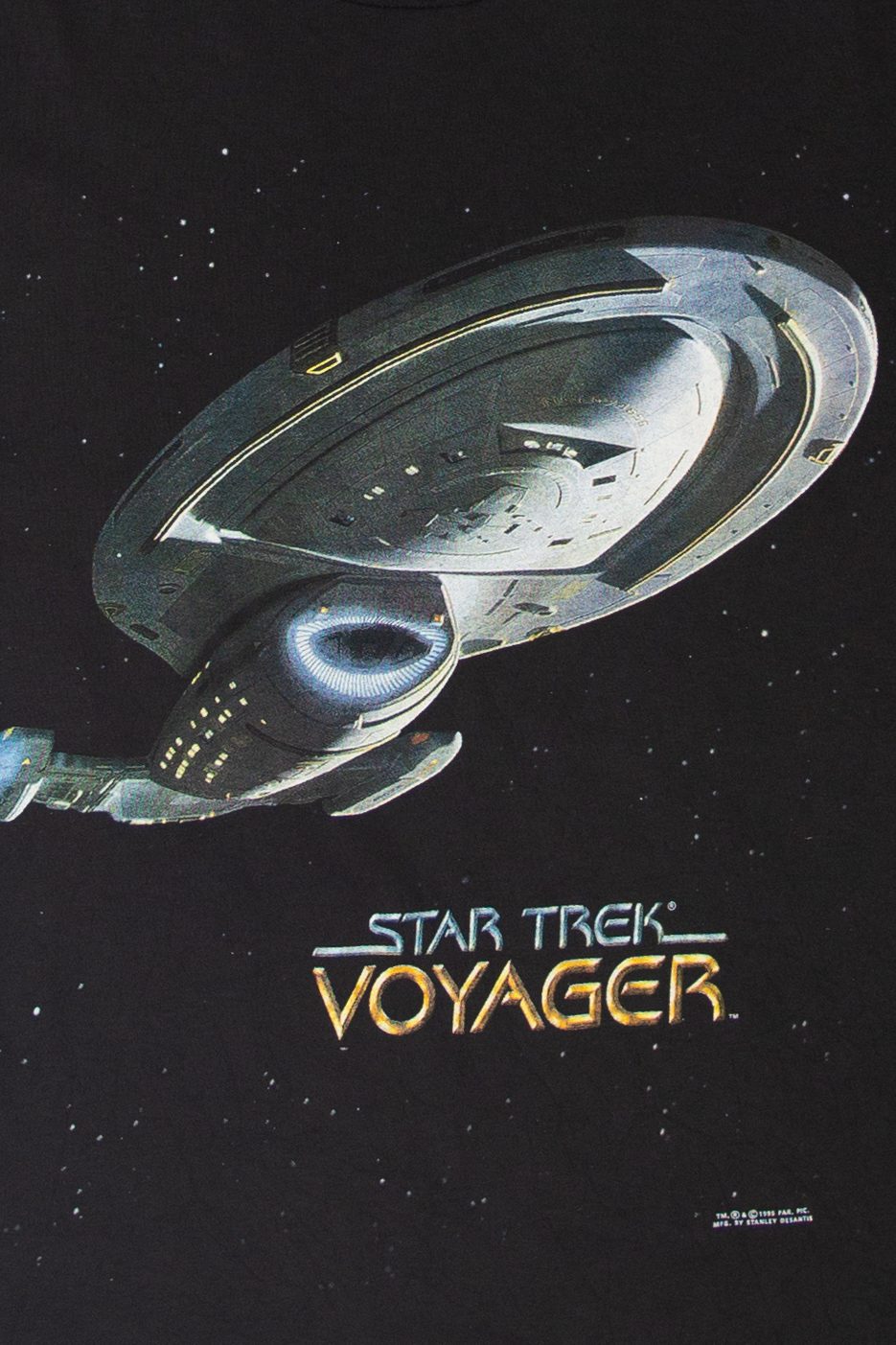 Vintage Star Trek Voyager Stanley Desantis T-Shirt (1990s)