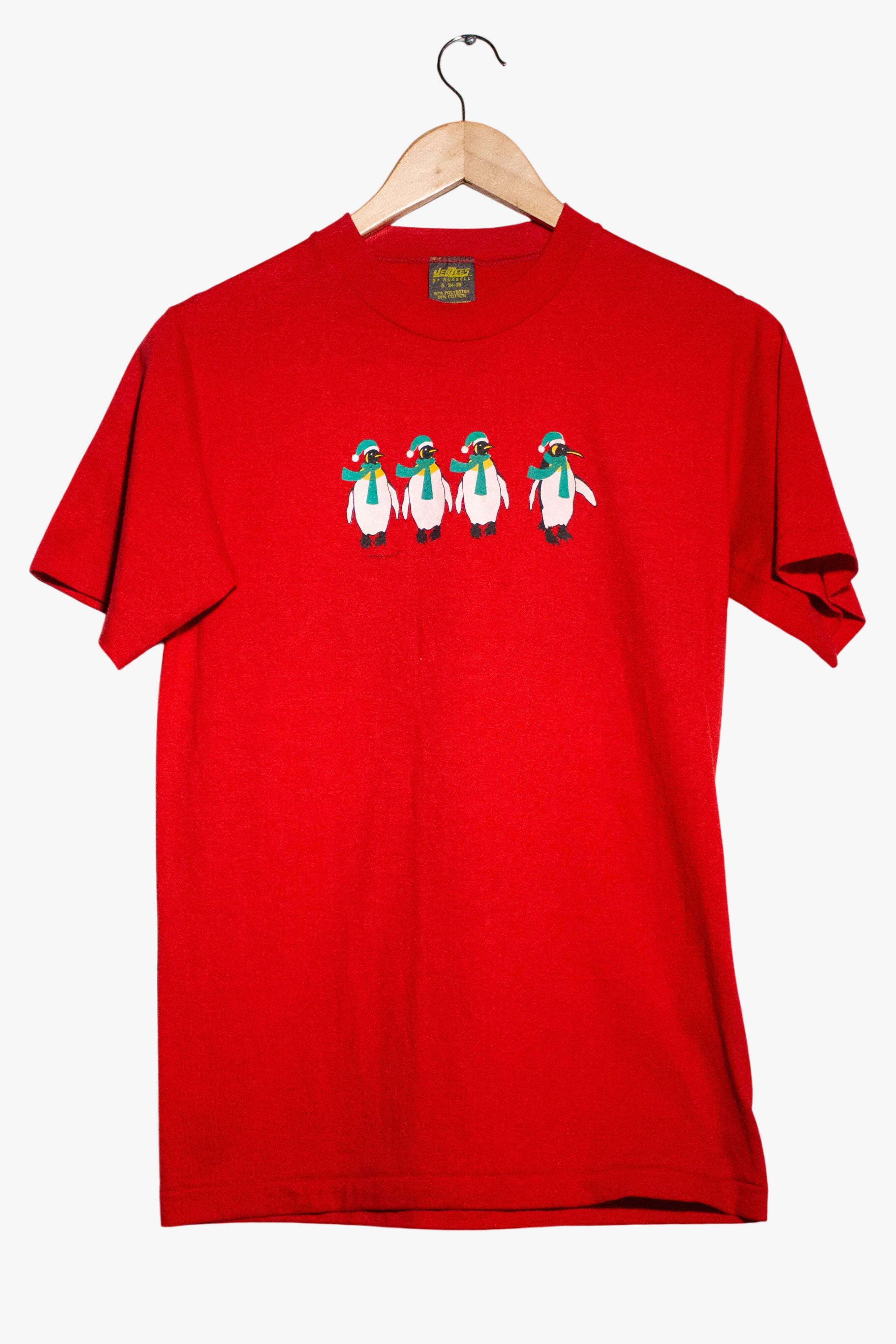 Vintage Winter Penguins T-Shirt (1980s)