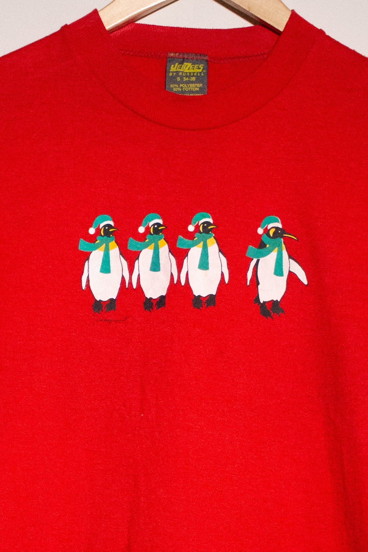 Vintage Winter Penguins T-Shirt (1980s)