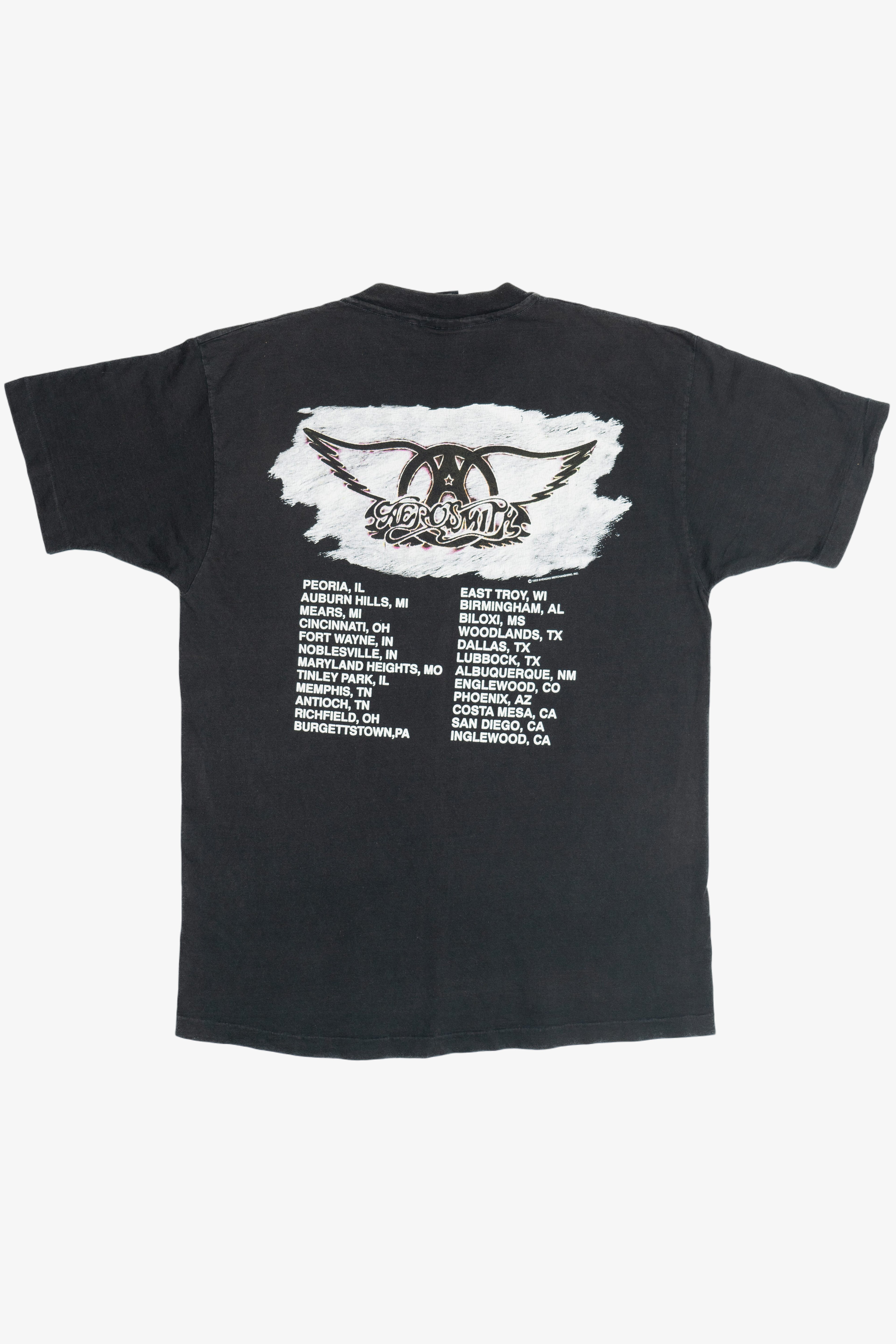 Vintage Aerosmith Get A Grip 1993 Tour T-Shirt (1990s)