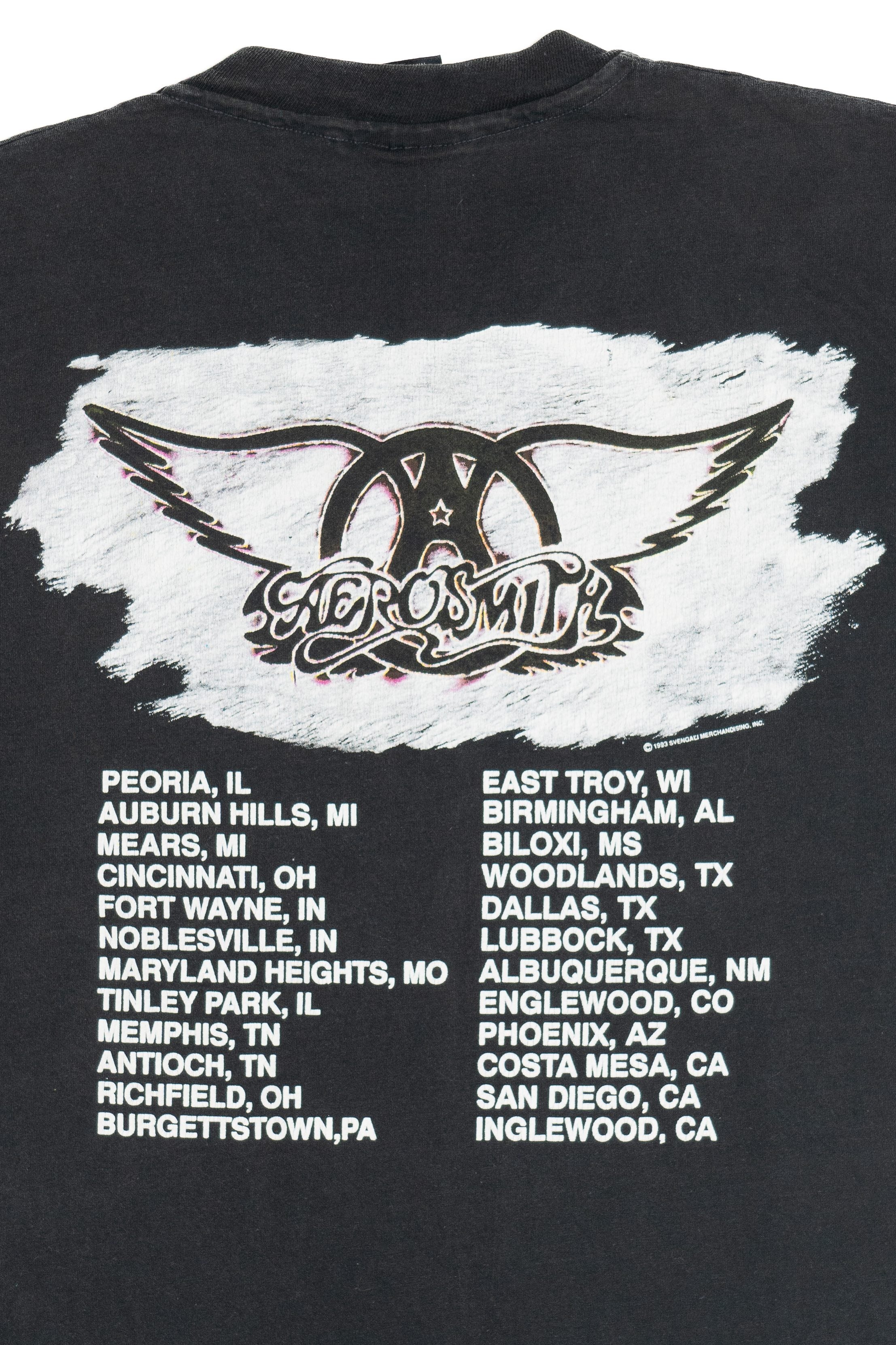 Vintage Aerosmith Get A Grip 1993 Tour T-Shirt (1990s)