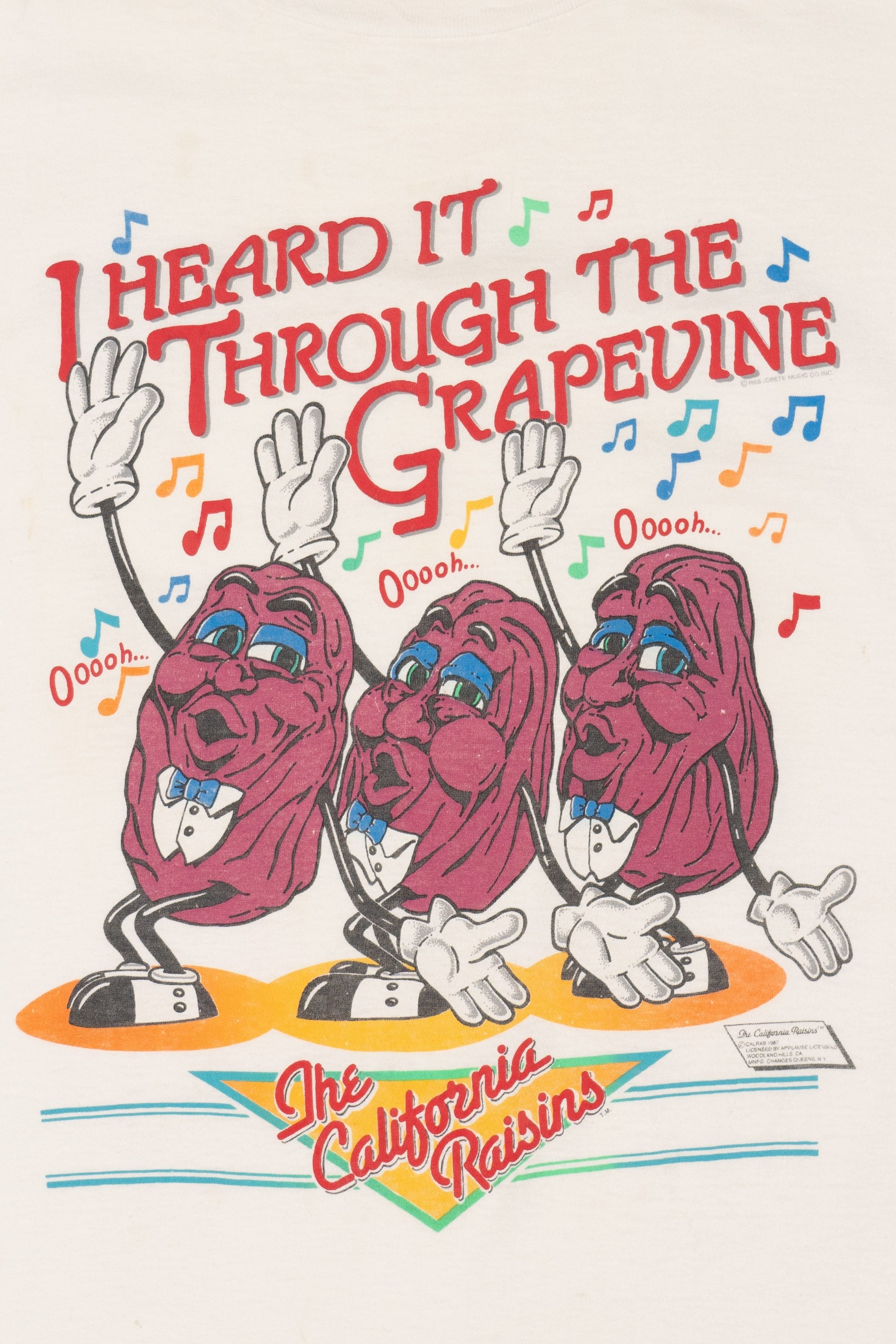 Vintage California Raisins T-Shirt (1980s)