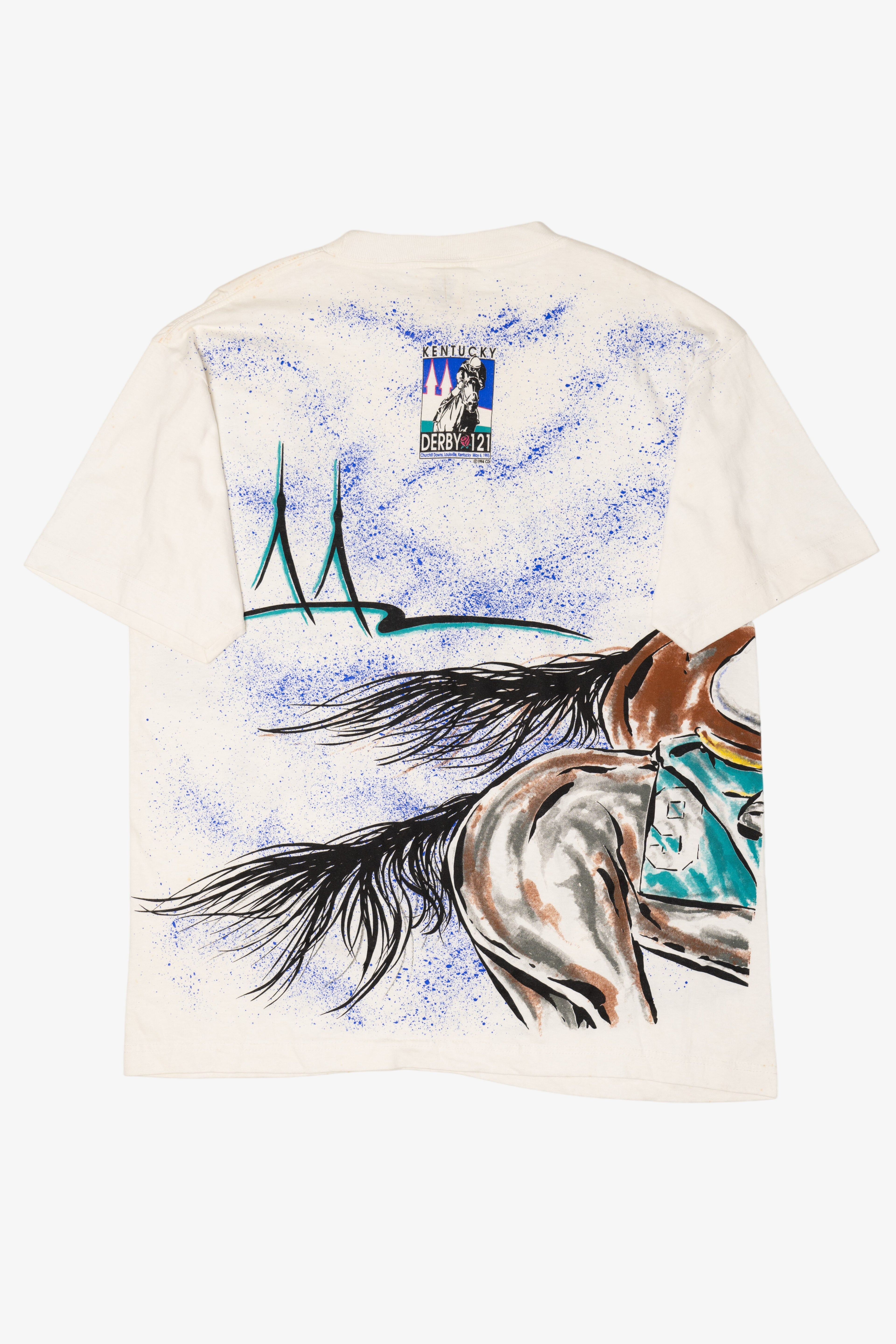 Vintage Kentucky Derby 121 T-Shirt (1990s)