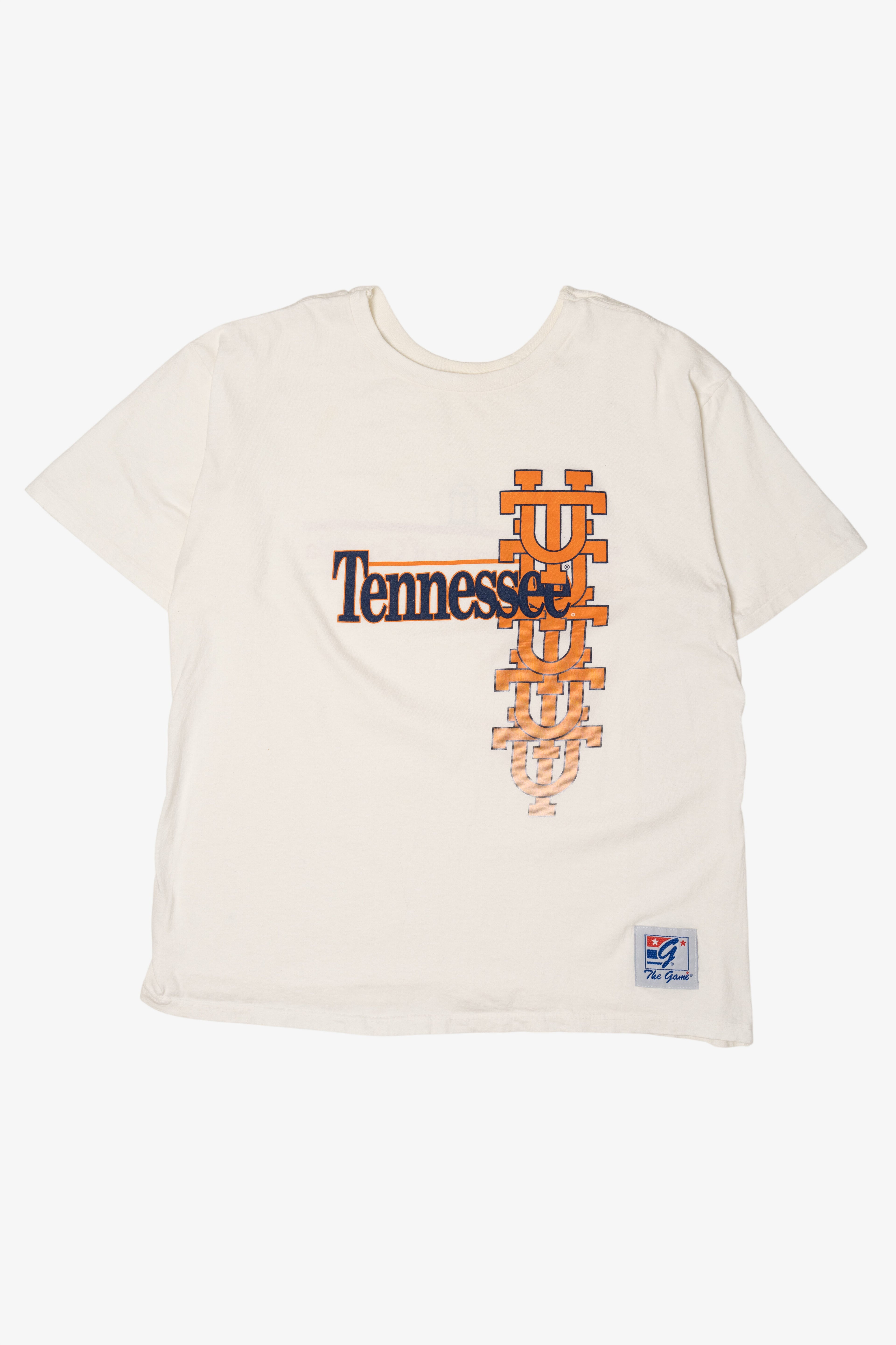 Vintage University Of Tennessee VS. University of Georgia Single Stitch T-Shirt (1990s)