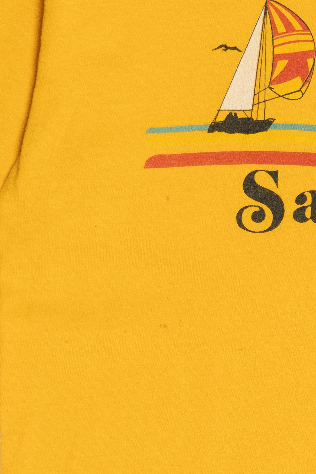 Vintage "San Diego" Scenic Sail Boats T-Shirt (1970s)