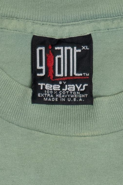 Vintage Distressed Phish "Summer '95" Tour T-Shirt Jim Pollock Illustration T-Shirt (1990s)