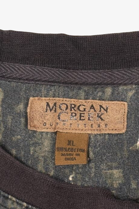 Camouflage Deer Buck Morgan Creek Long Sleeve T-Shirt