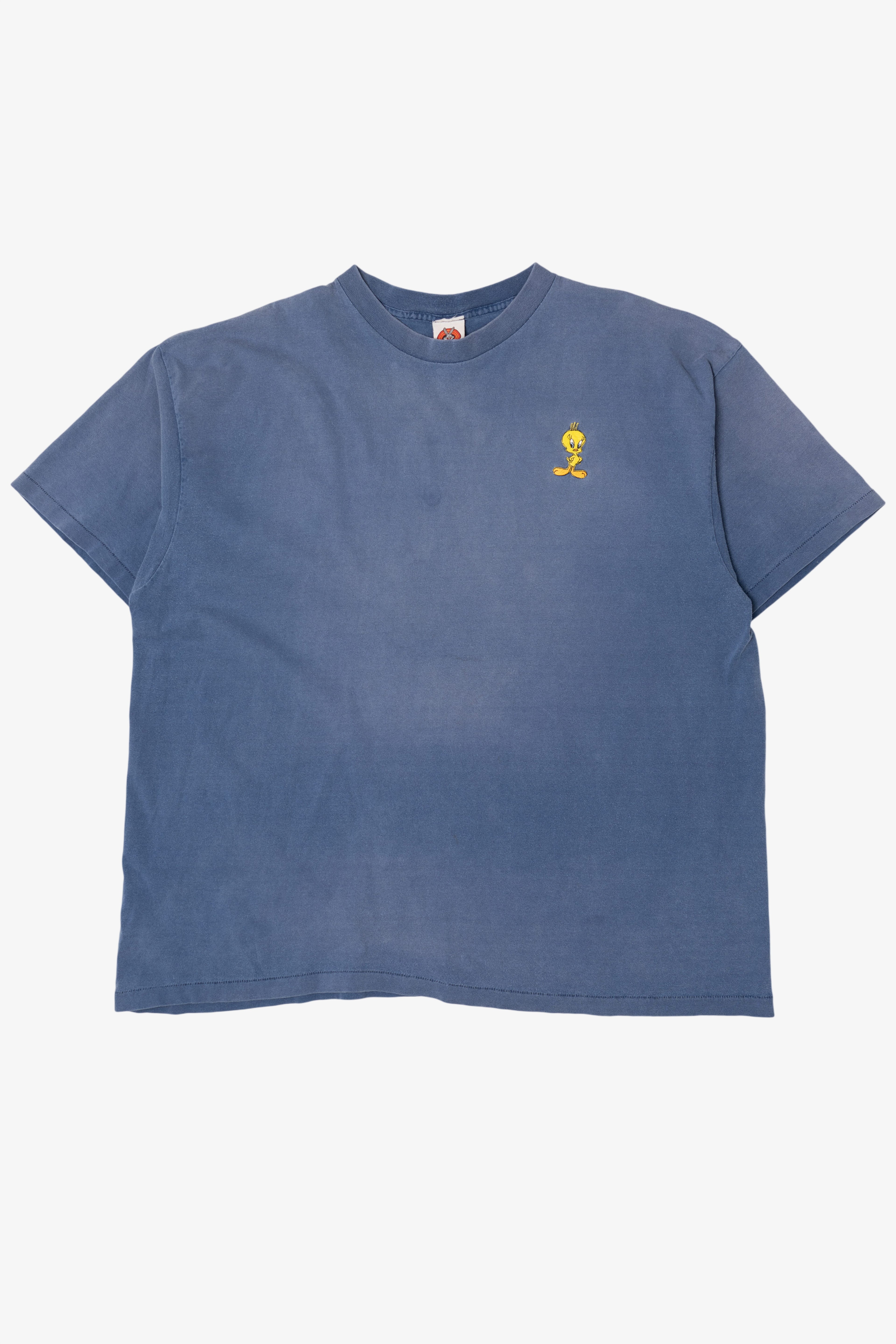 Vintage Looney Tunes Tweety Bird Patch Single Stitch T-Shirt (1990s)
