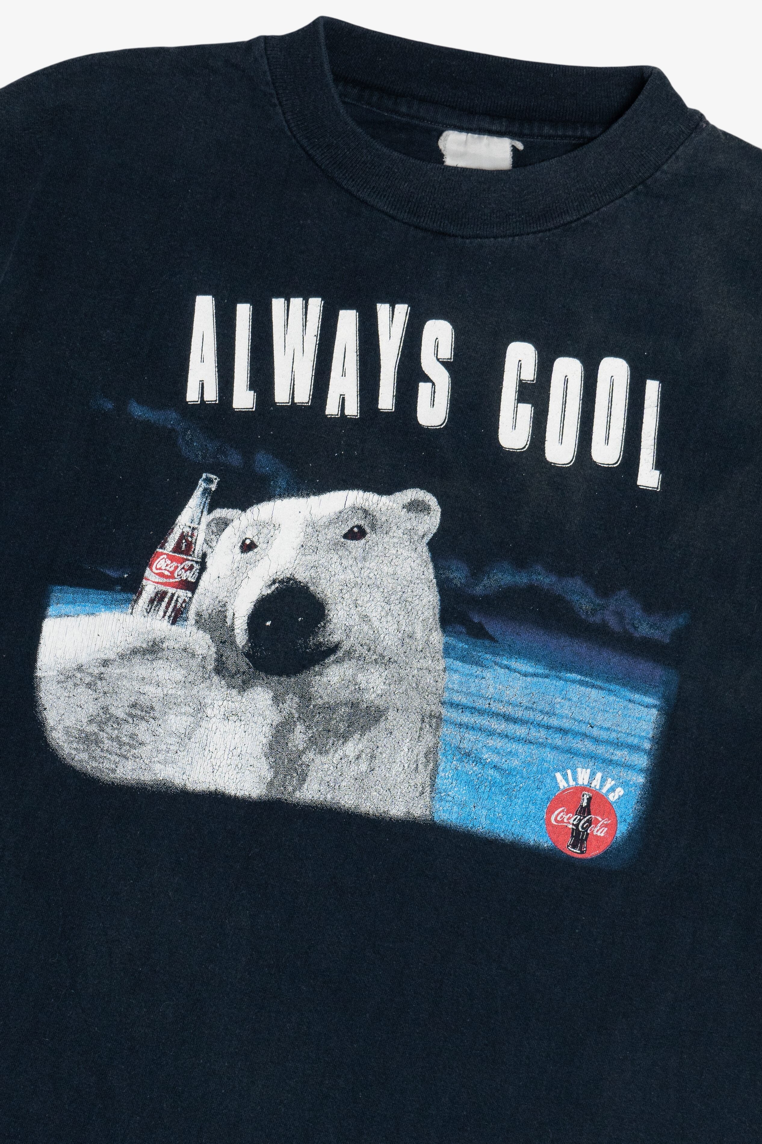 Vintage Coca-Cola "Always Cool" Polar Bear T-Shirt (2000s)