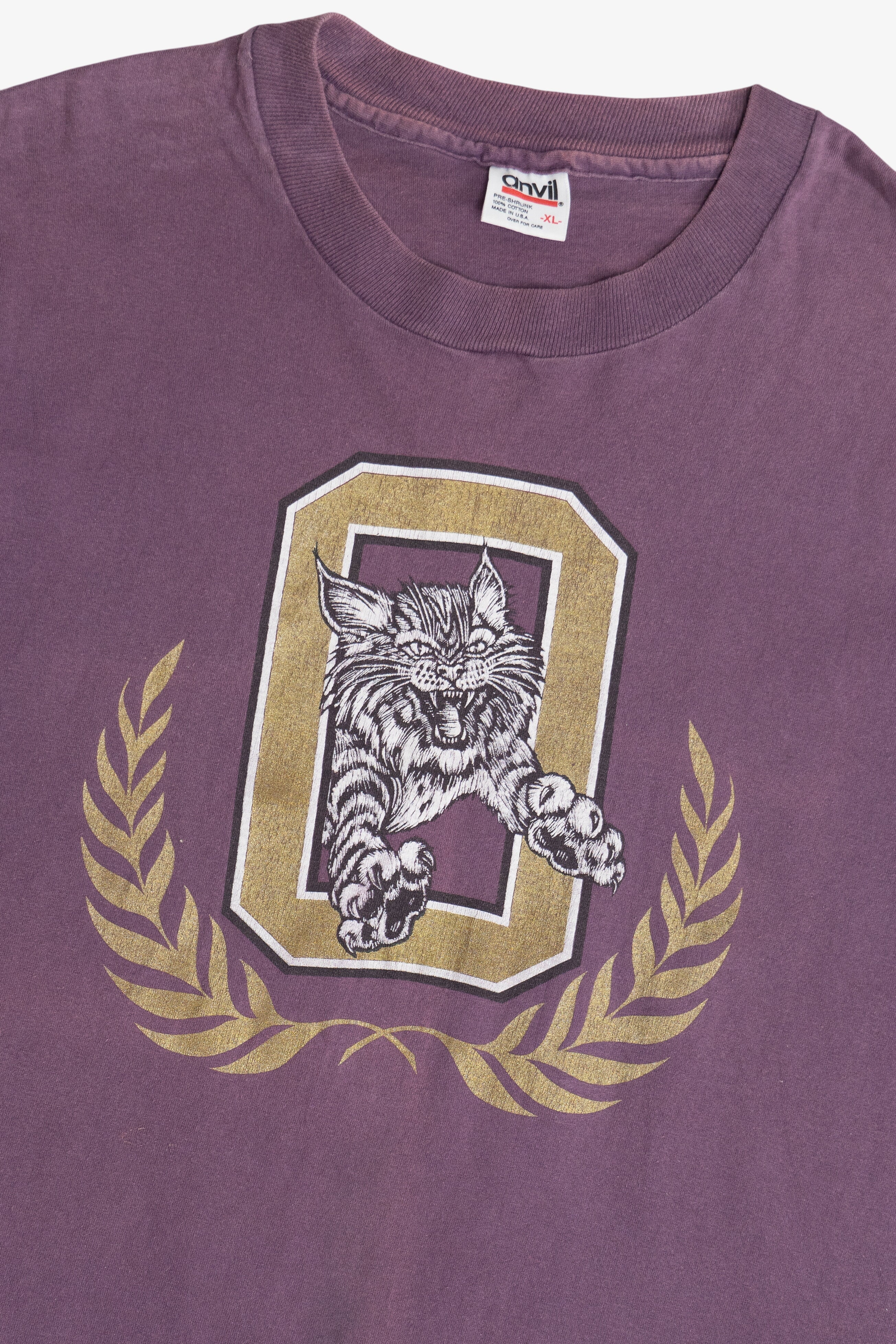 Vintage Ohio University Bobcats Single Stitch T-Shirt (1990s)
