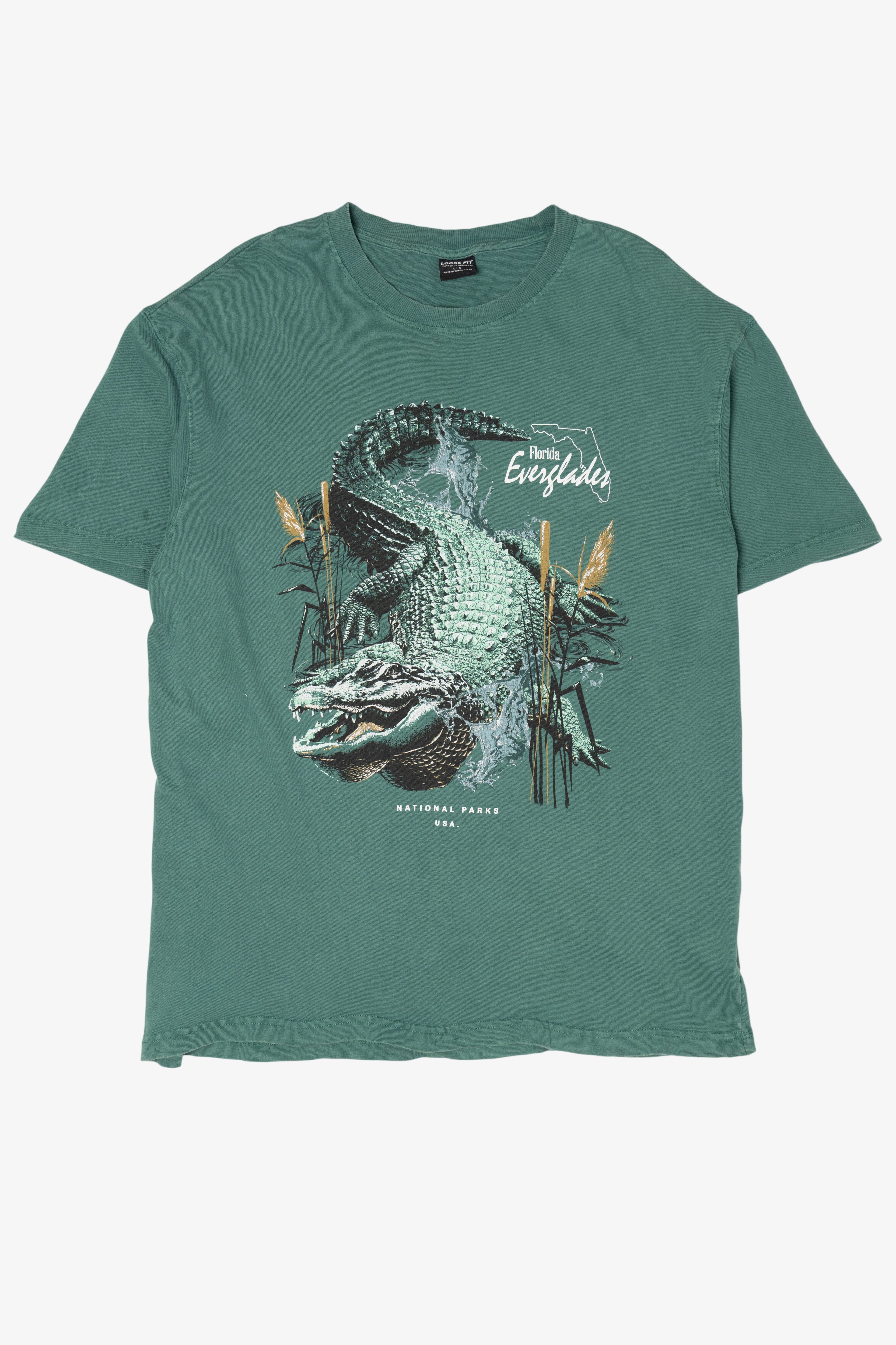 Florida Everglades Alligator T-Shirt (2000s)