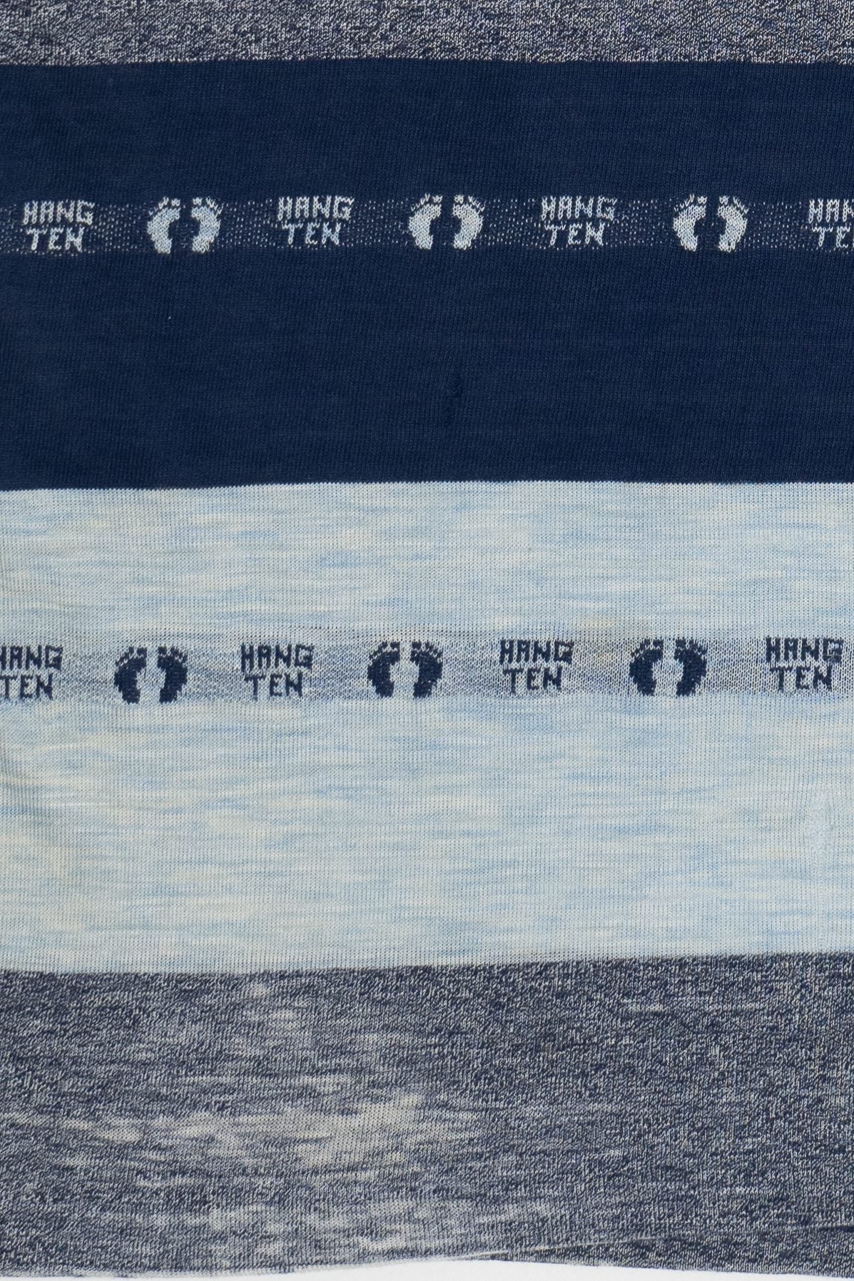 Vintage Hang Ten Surf Skate Paper Thin Striped T-Shirt (1970s)