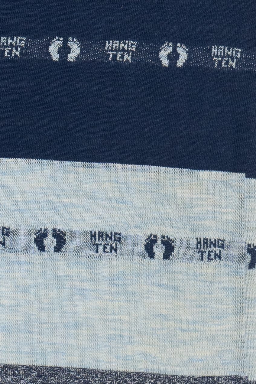 Vintage Hang Ten Surf Skate Paper Thin Striped T-Shirt (1970s)