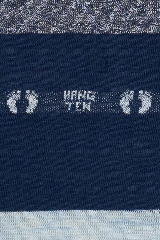 Vintage Hang Ten Surf Skate Paper Thin Striped T-Shirt (1970s)