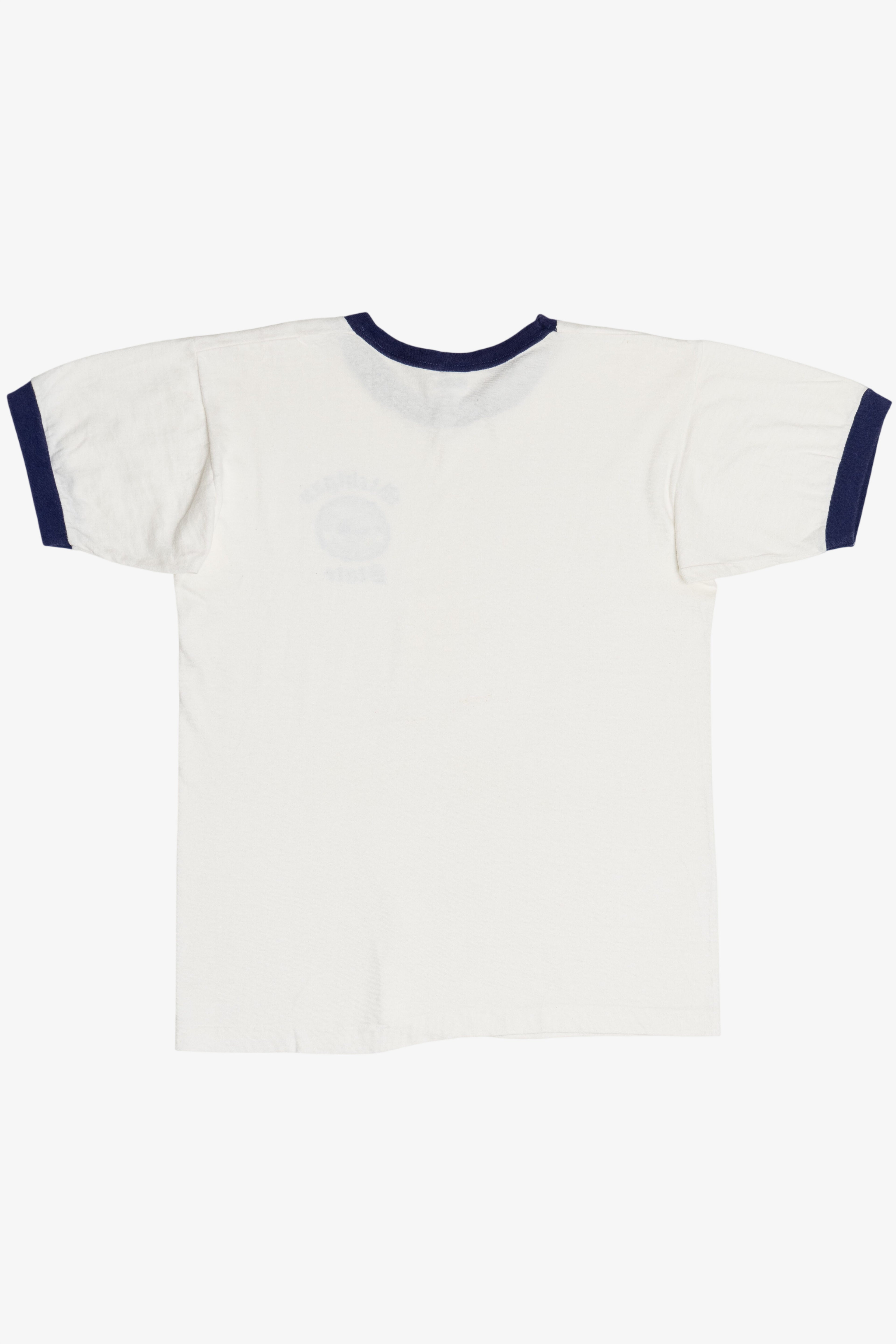 Vintage Michigan State University Champion Ringer T-Shirt (1970s)