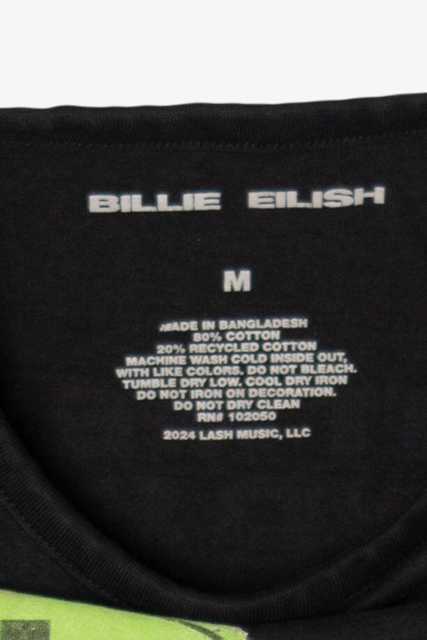 Billie Eilish "Hit Me Hard And Soft" Tour T-Shirt (2020s)