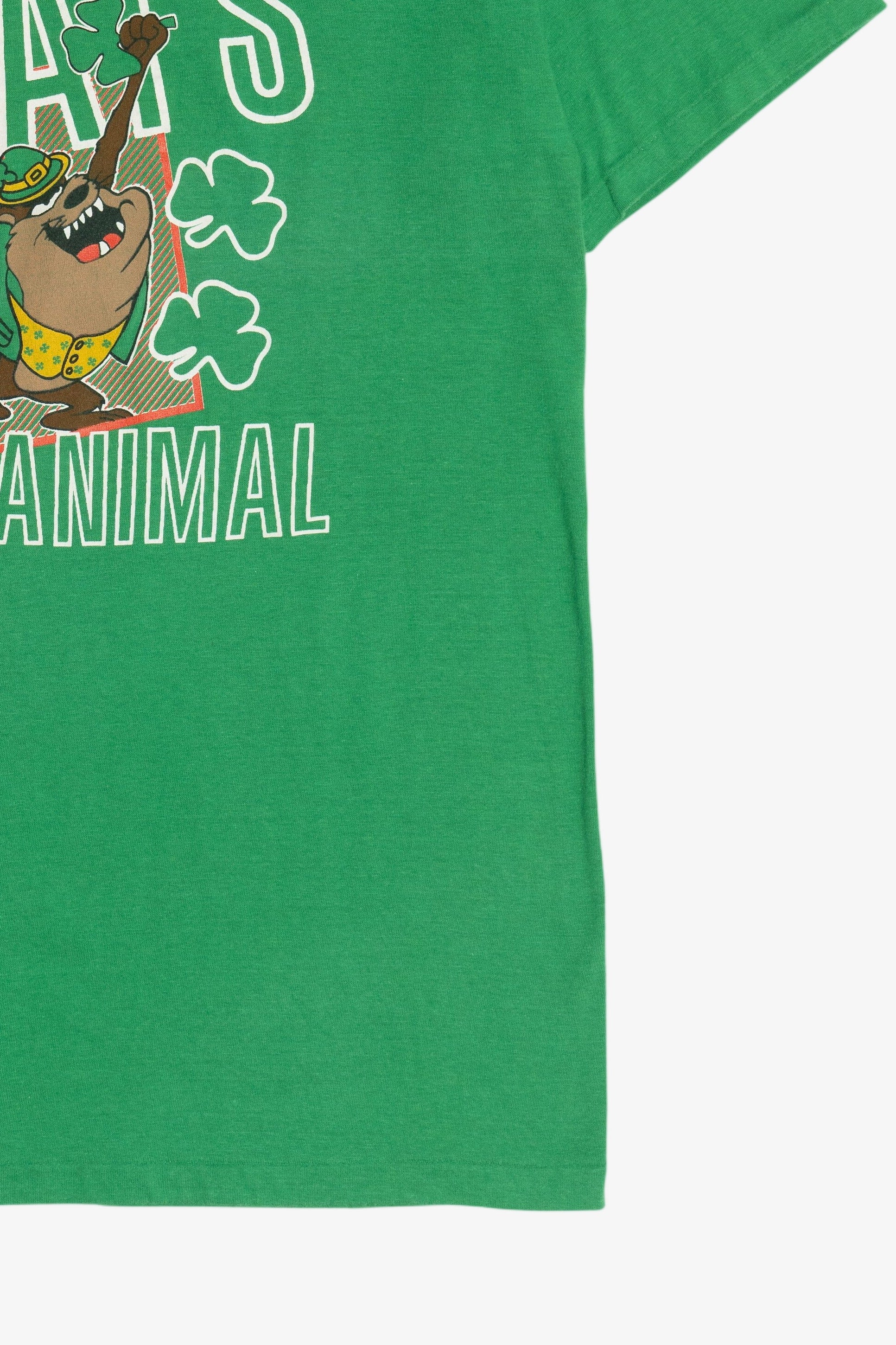 Vintage Taz "St. Pat's Party Animal" Looney Tunes Single Stitch T-Shirt (1990s)